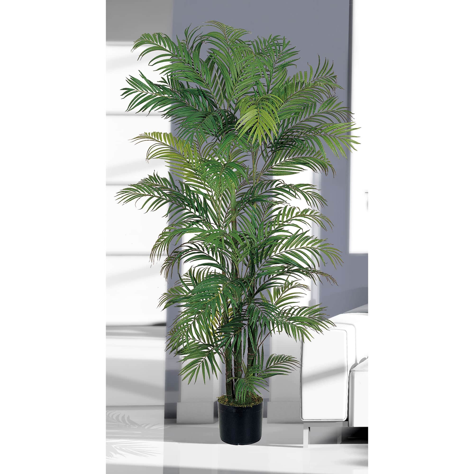 6ft. Potted Areca Silk Palm Tree | Michaels