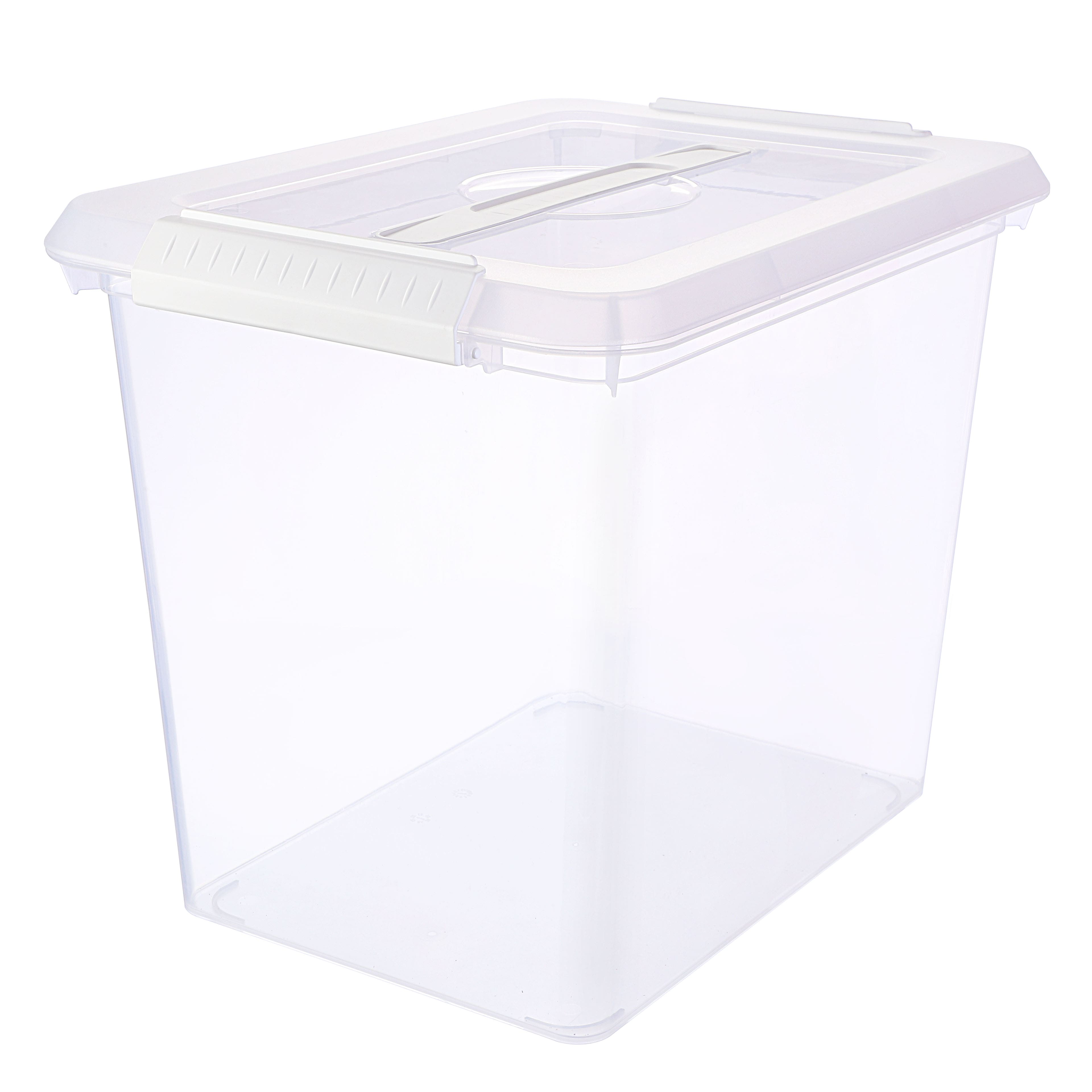 6 Pack: 26qt. Storage Bin with Lid by Simply Tidy&#x2122;