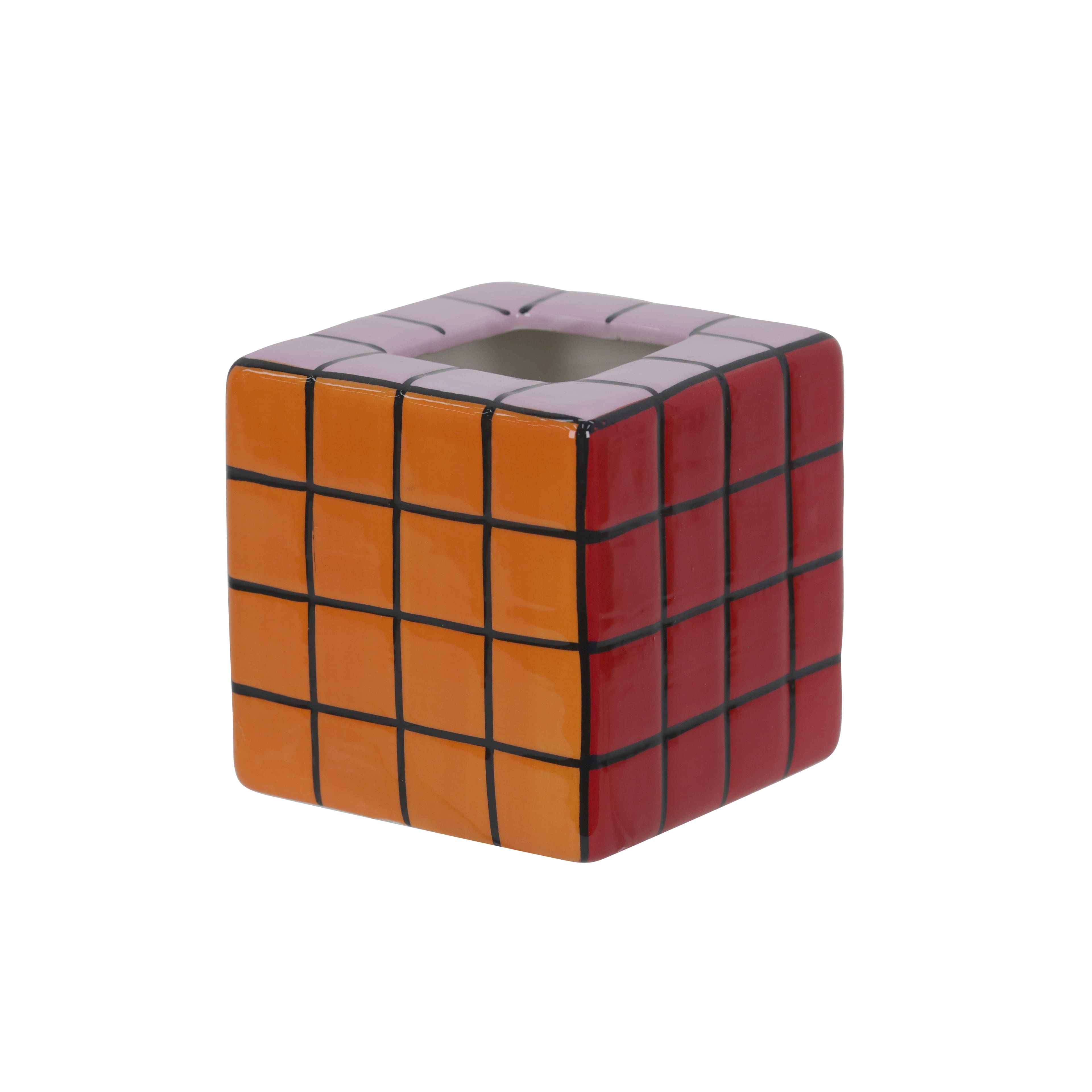 3.75&#x22; Ceramic Cube Container by Ashland&#xAE;