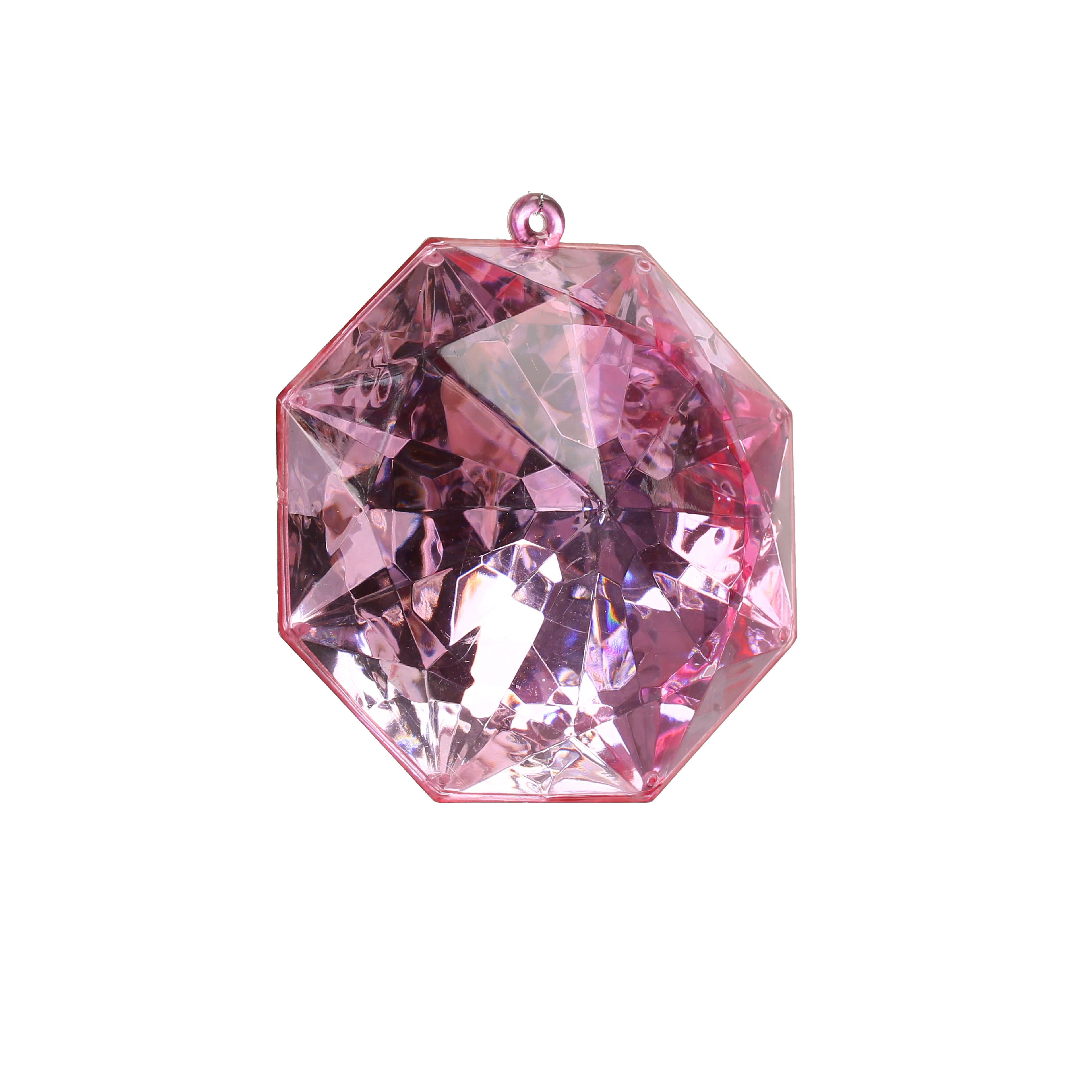 6&#x22; Faceted Round Gem Ornament by Ashland&#xAE;