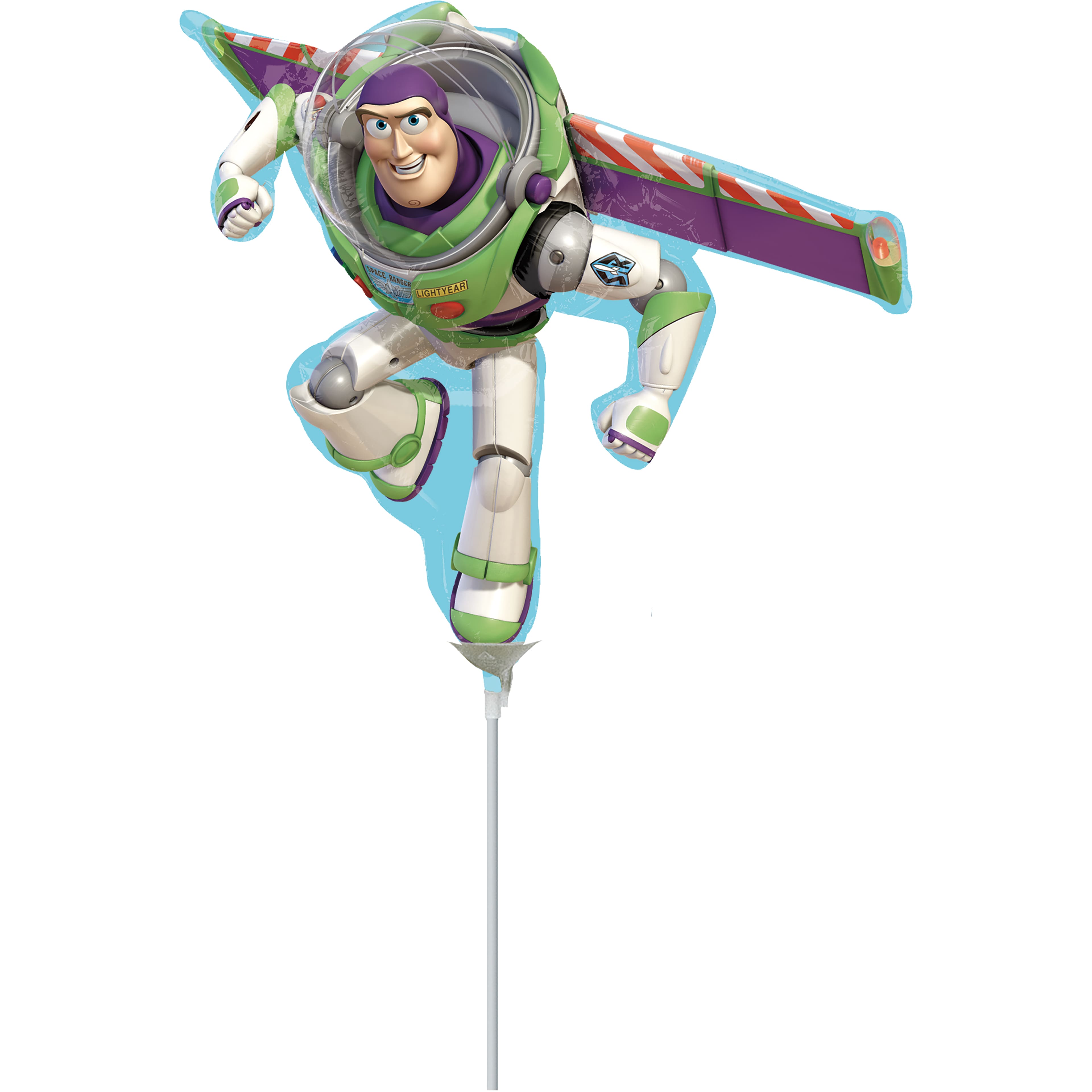 Toy Story 14" Buzz Lightyear Foil Stick Balloon