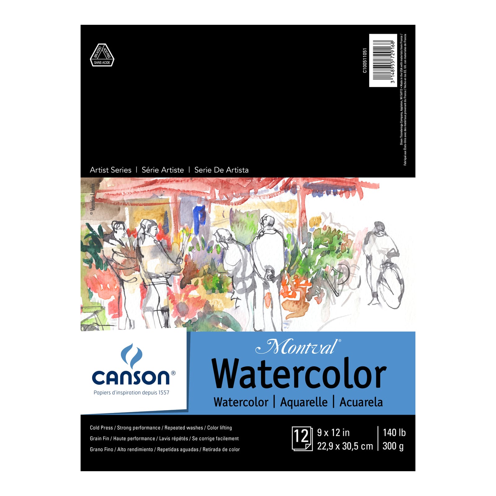 Canson® Montval® Artist Series Watercolor Pad | Michaels