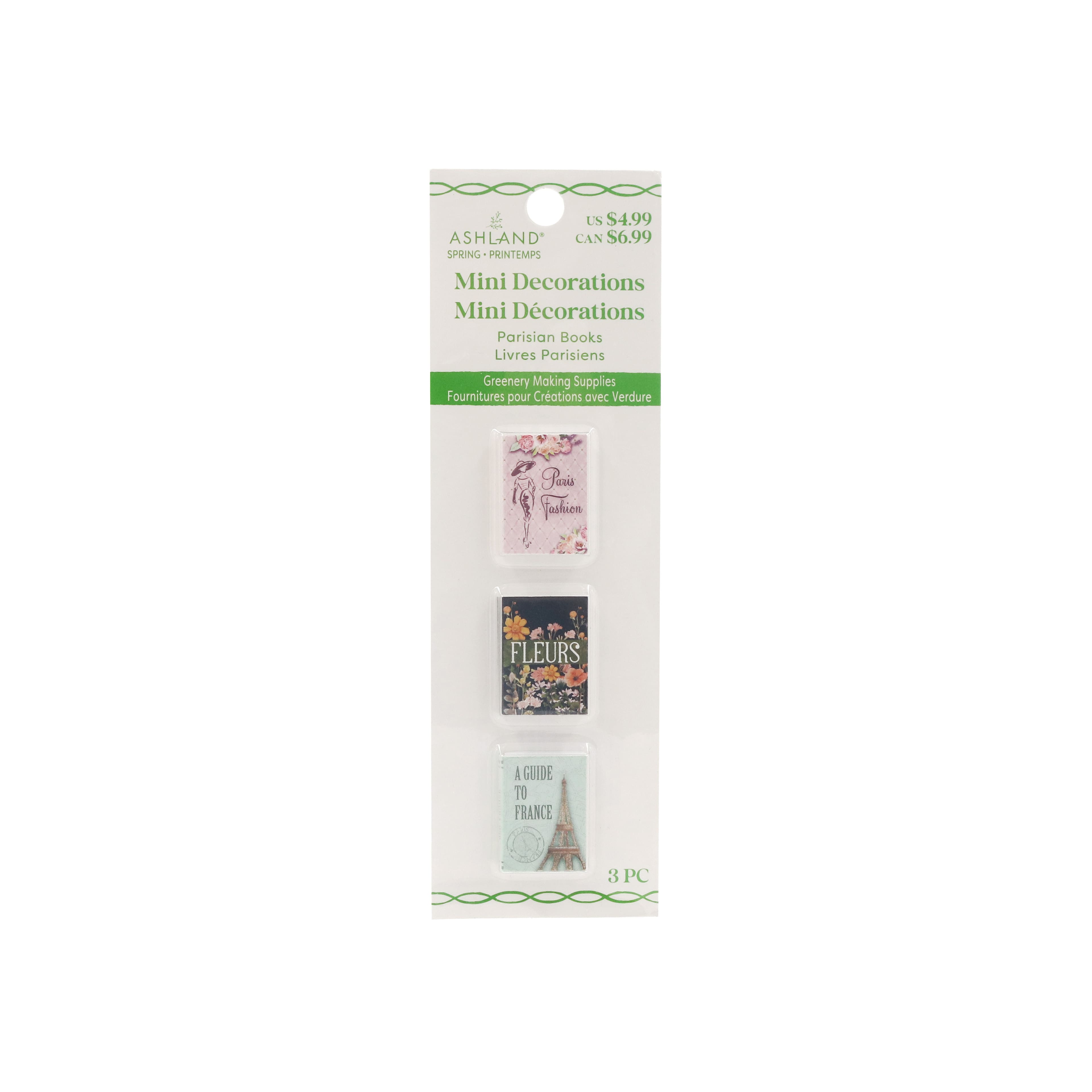 Mini Parisian Books, 3ct. by Ashland&#xAE;