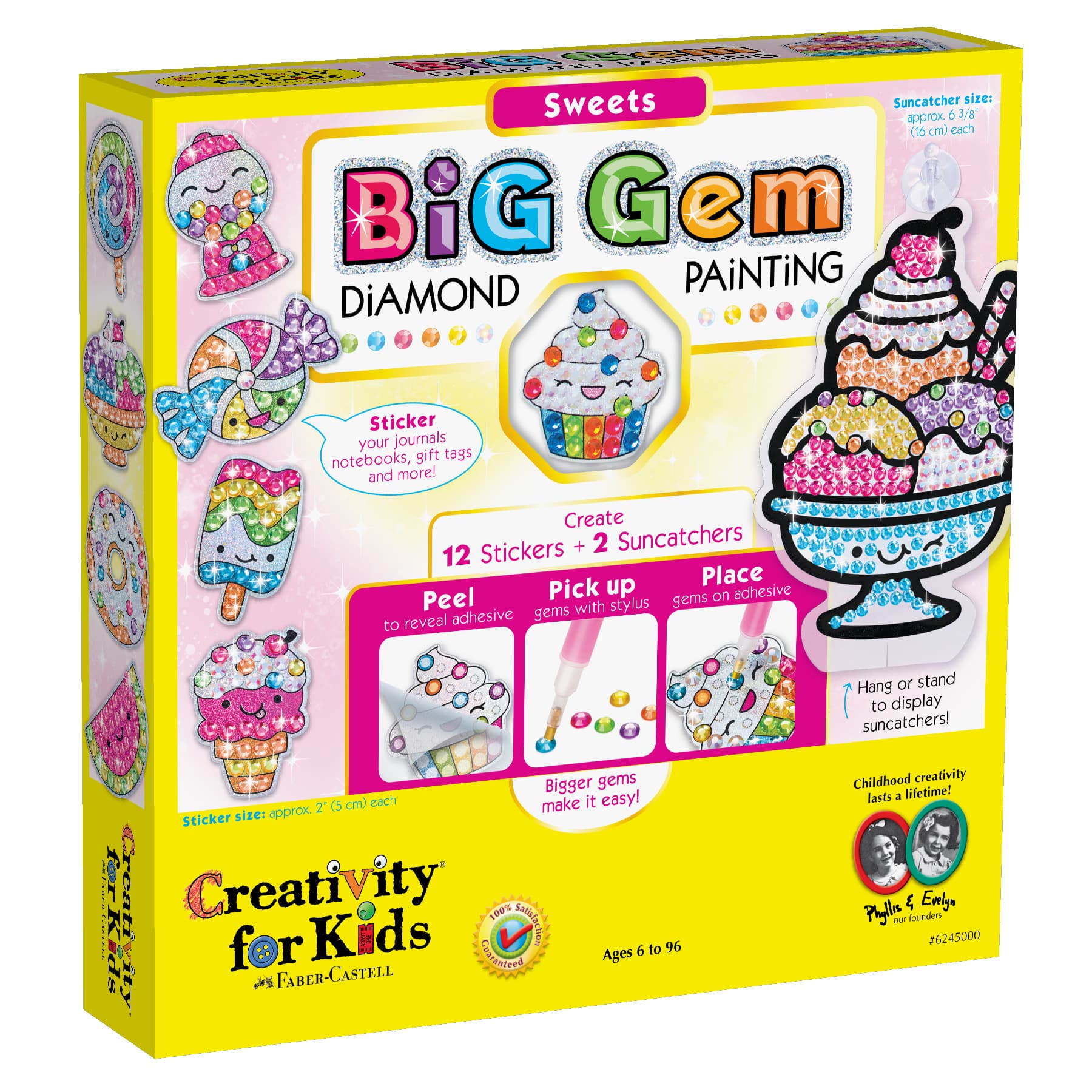 Creativity for Kids® Big Gem Diamond Painting Sweets Michaels