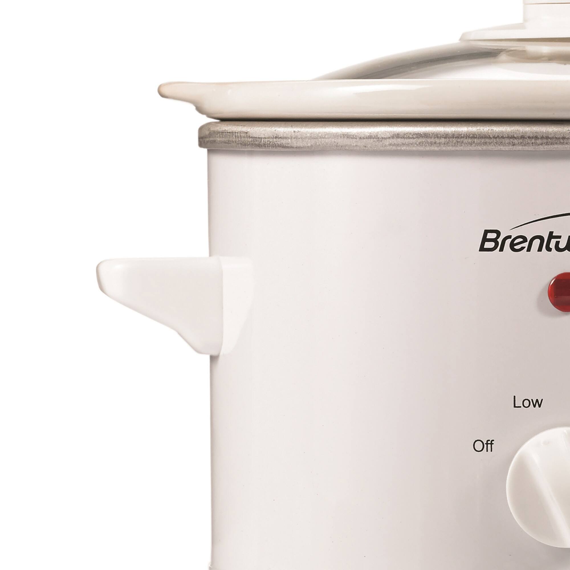 Brentwood 1.5qt. White Slow Cooker