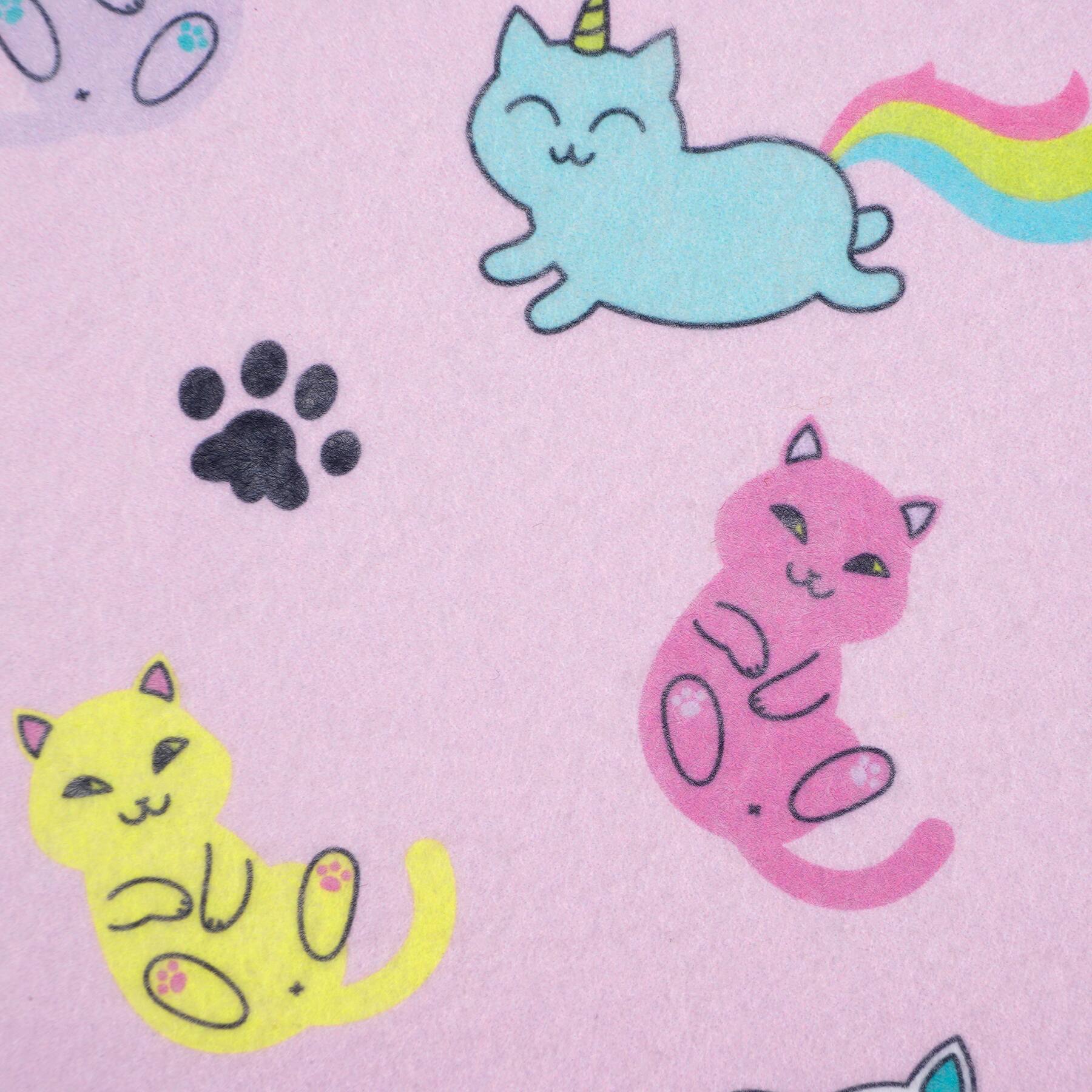 9" x 12" Cats Printed Felt by Creatology™