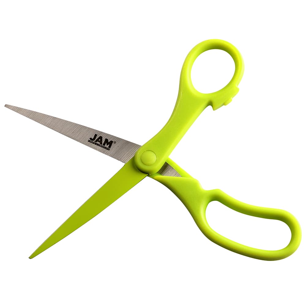 JAM Paper 8" Ergonomic Multi-Purpose Precision Scissors