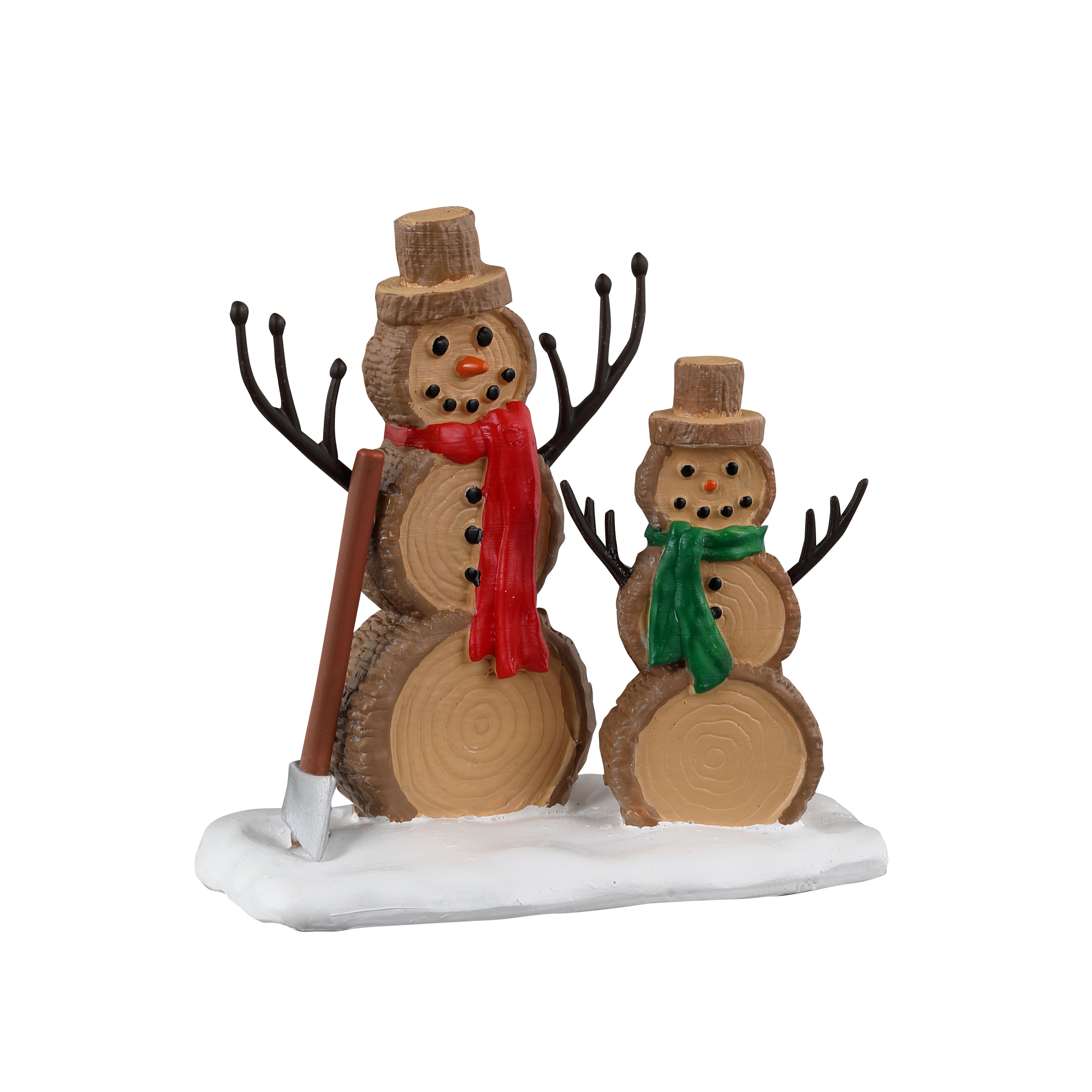 Lemax&#xAE; Log Snowmen