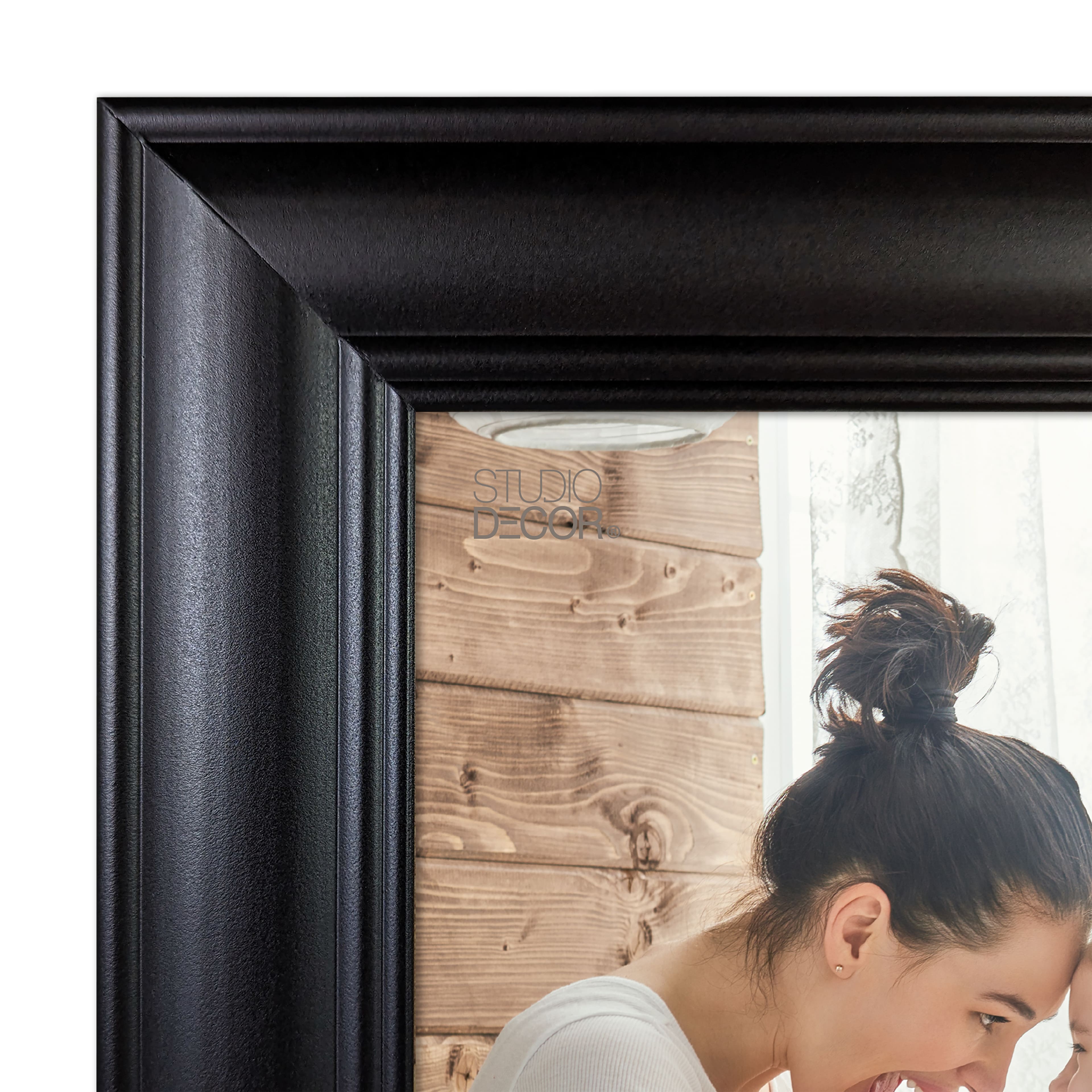 8" x 10" Black Inner Ridge Frame, Expressions™ by Studio Décor®