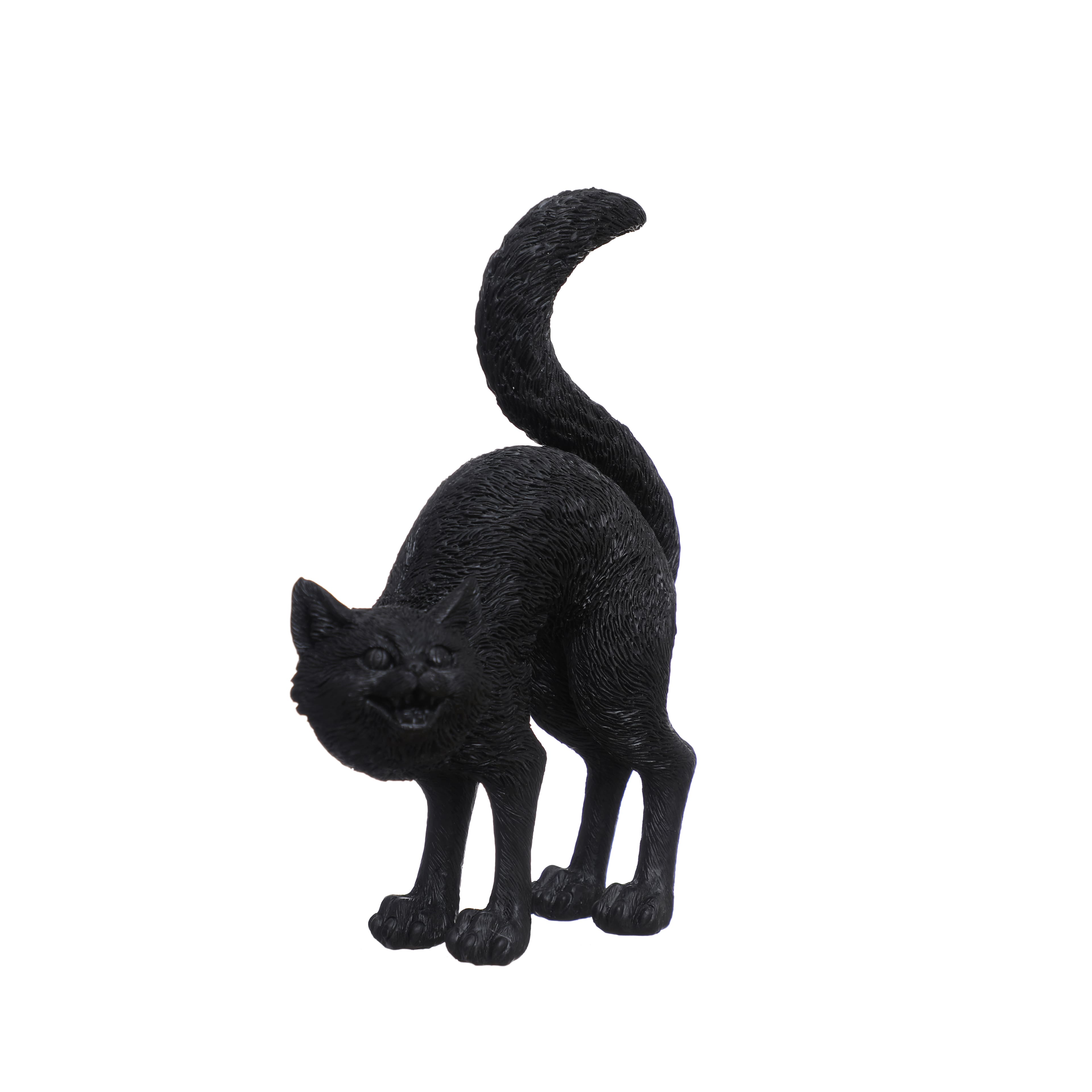 9.5&#x22; Black Scaredy Cat Tabletop D&#xE9;cor by Ashland&#xAE;