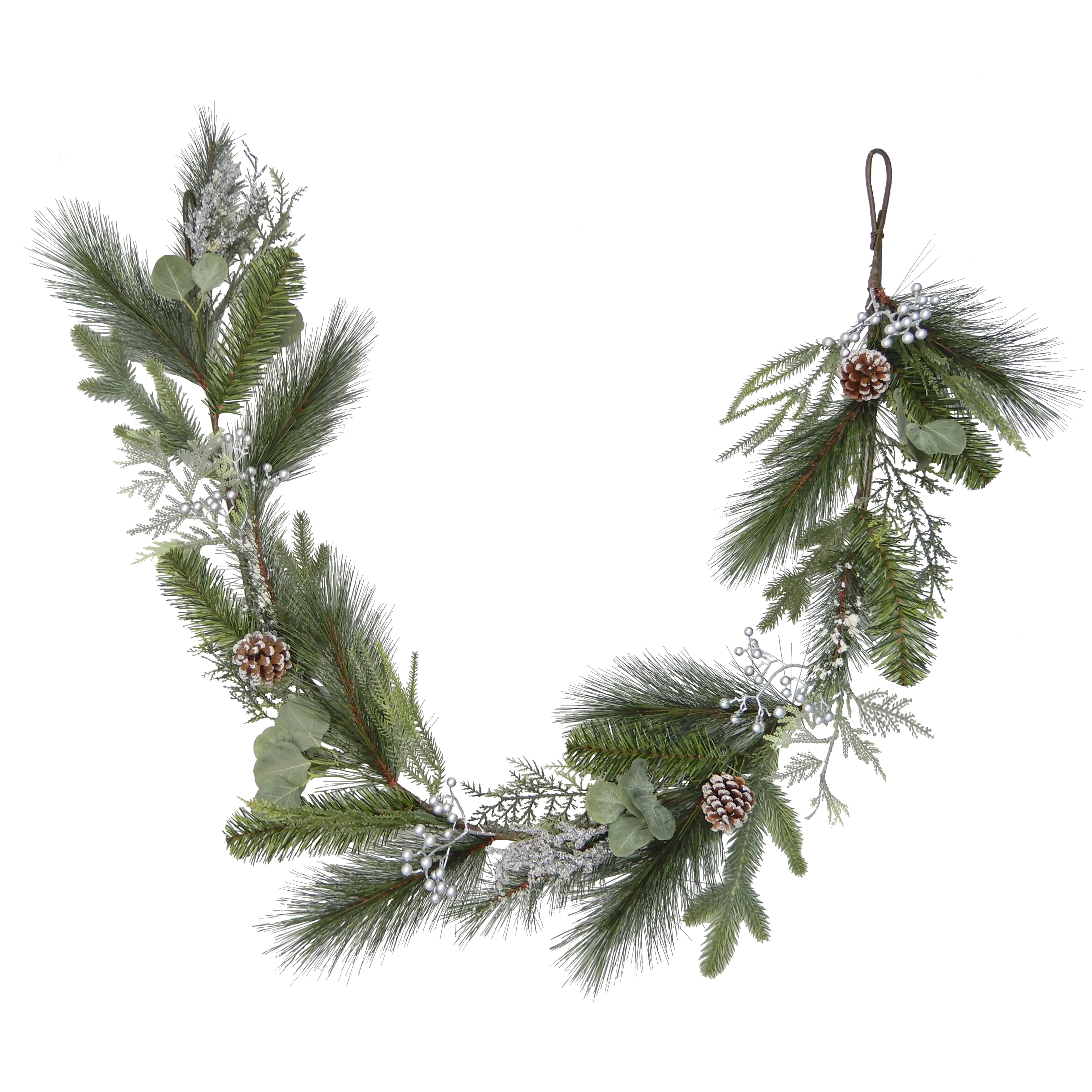 6ft. Silver Berry Garland by Ashland&#xAE;