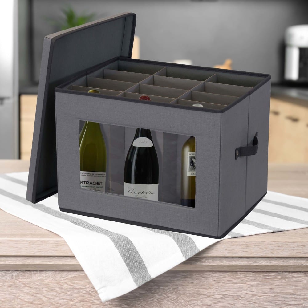 Household Essentials Stemware Storage Box