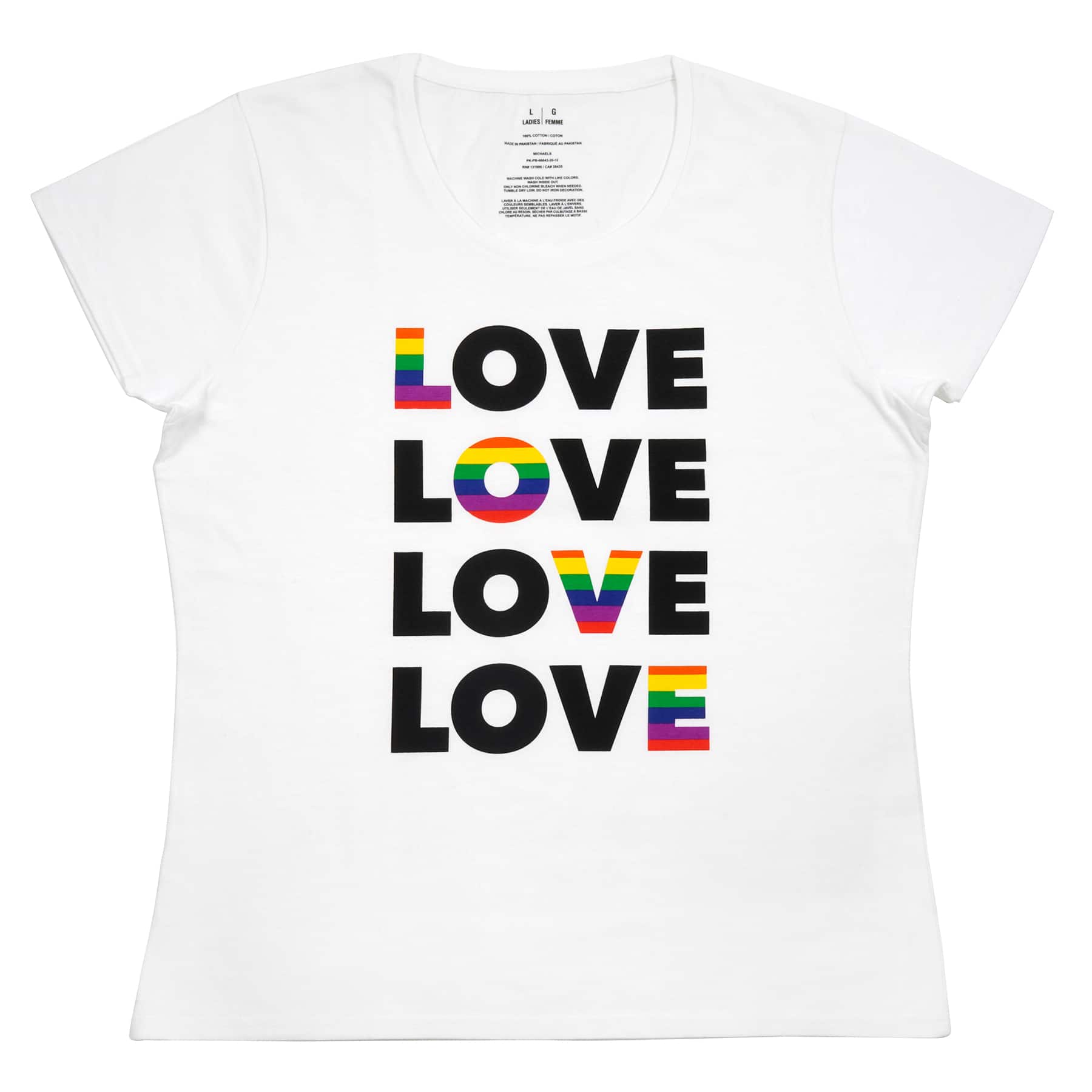 Pride Love Missy T-Shirt