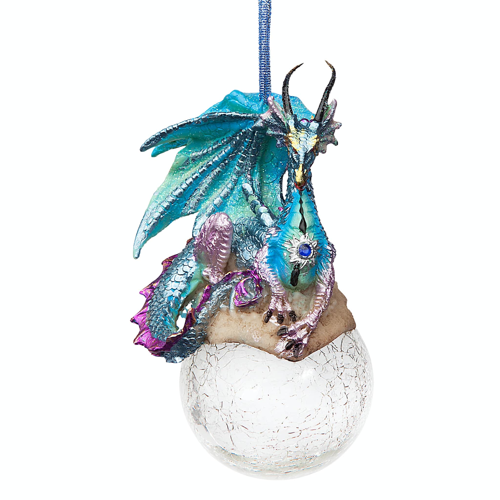 Design Toscano 3ct. Frost the Gothic Dragon Ornaments