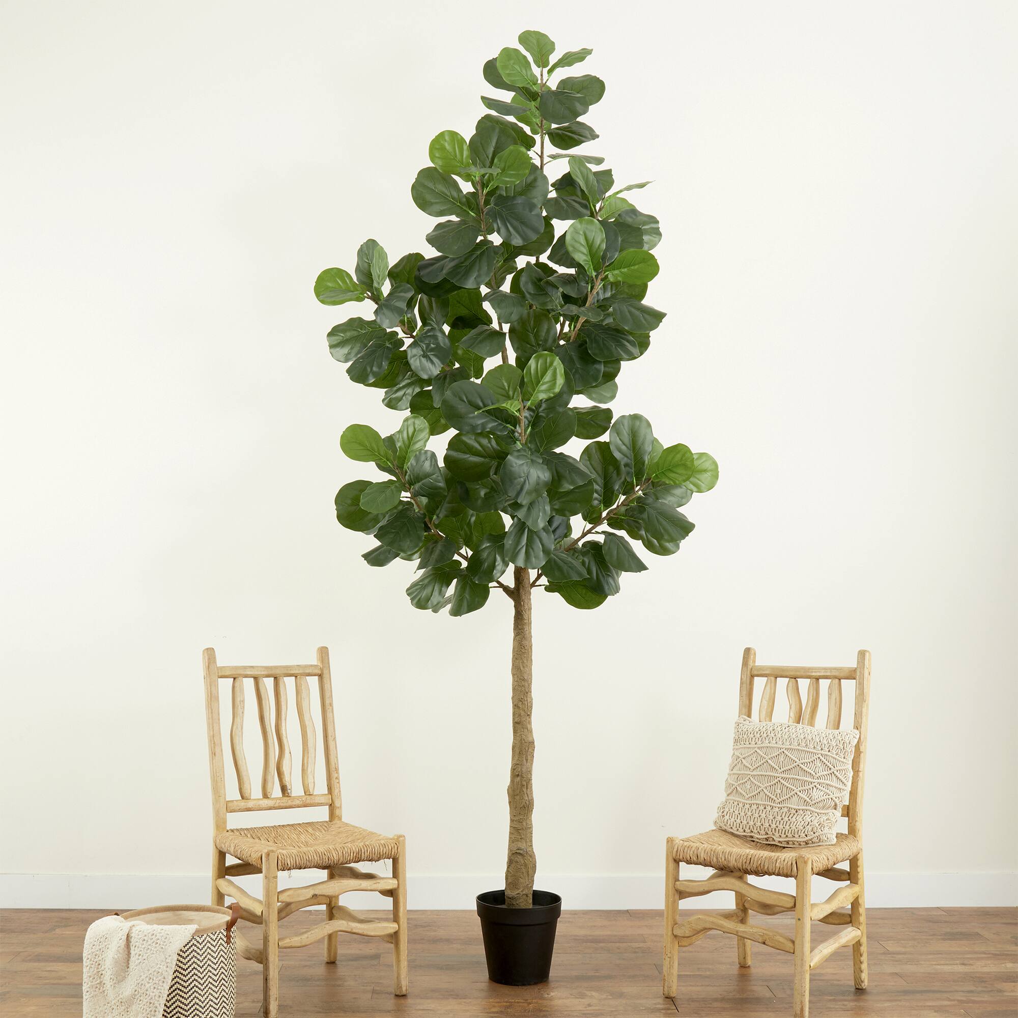 9ft. Artificial Fiddle Leaf Fig Tree