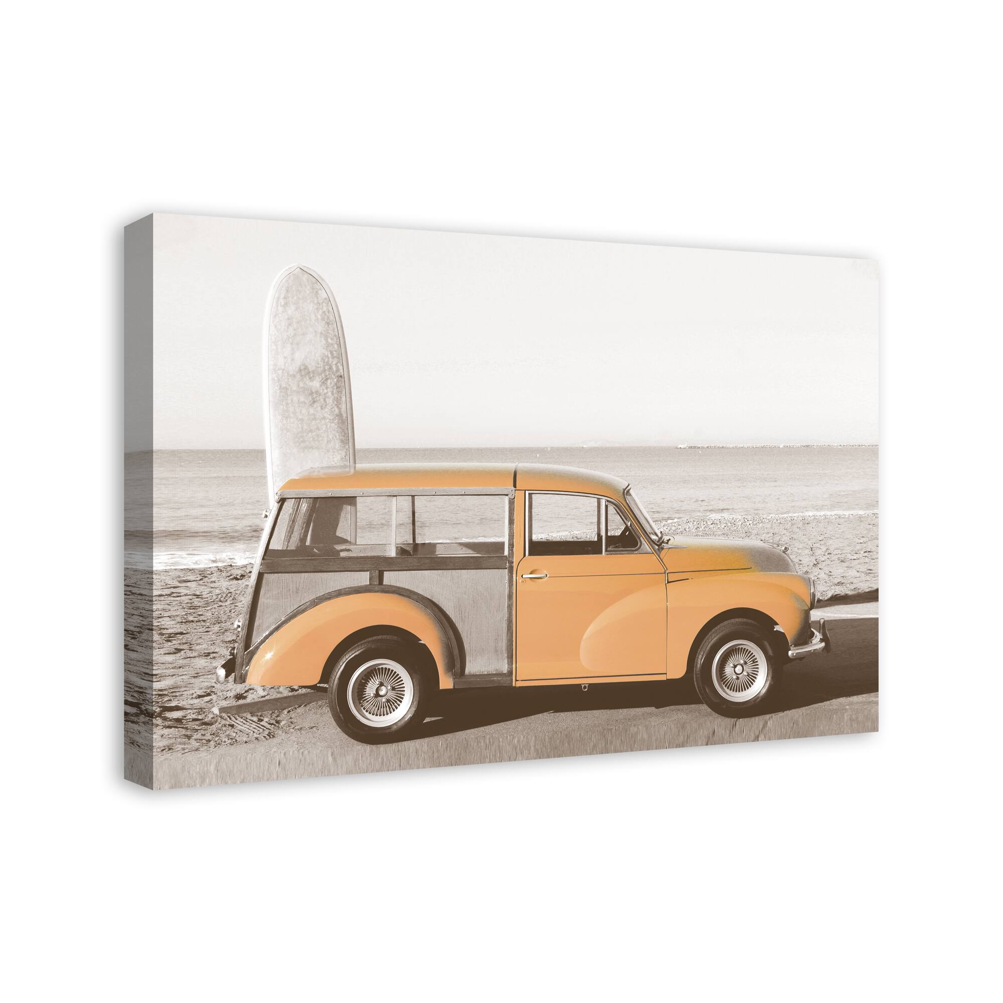 Vintage Surf Canvas Wall Art