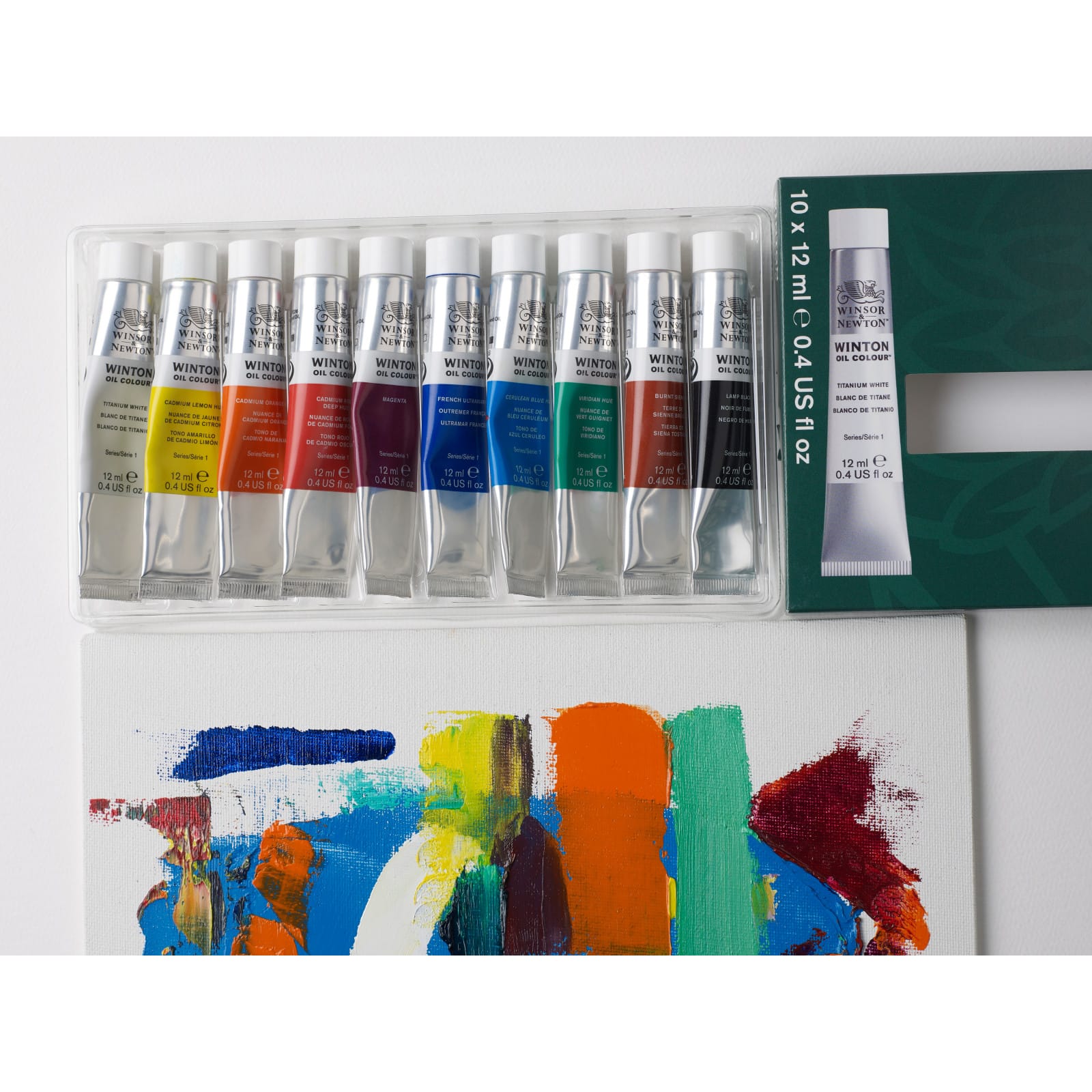 Winsor &#x26; Newton&#x2122; Winton Oil Colour&#x2122; 10 Color Paint Set