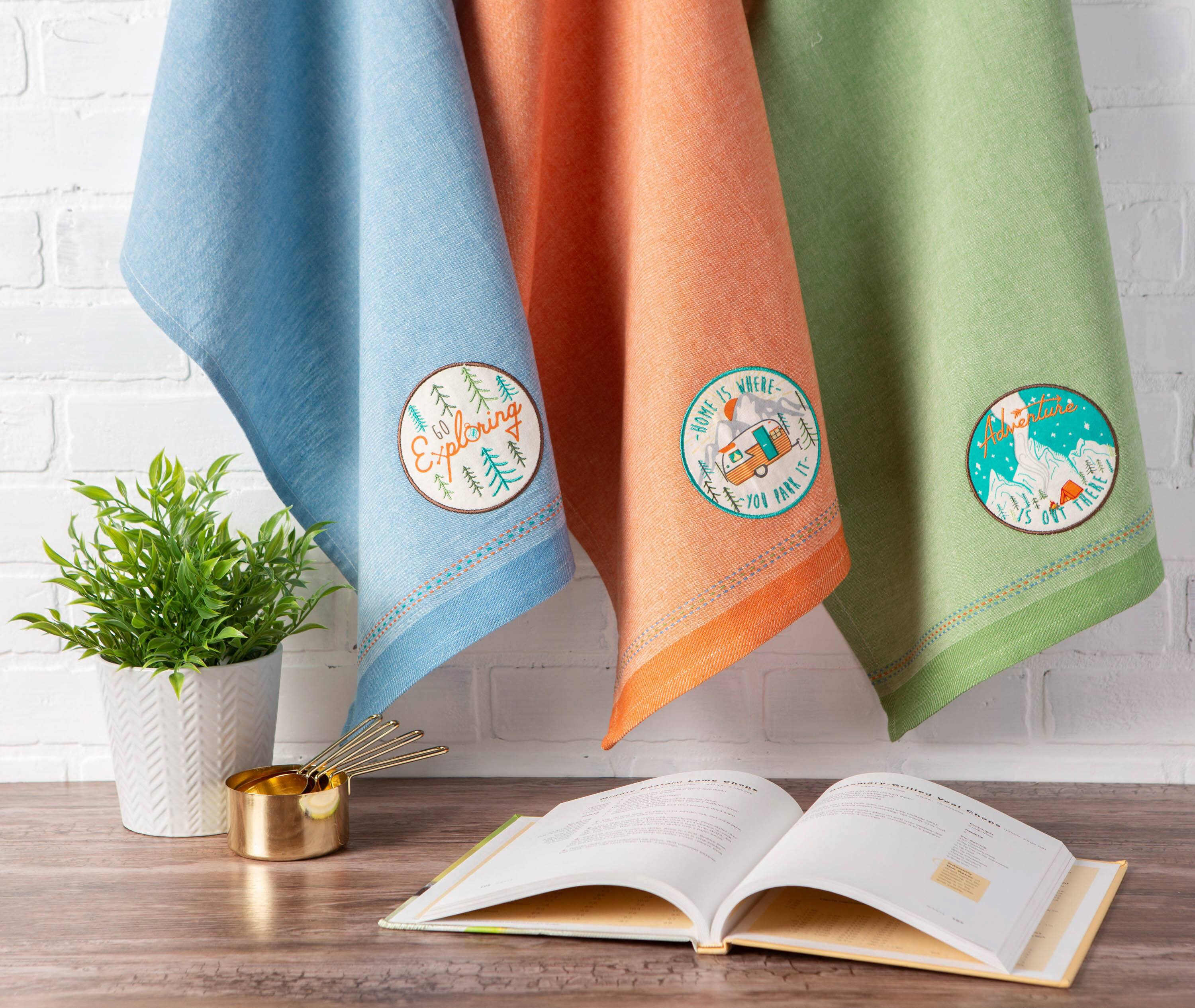 DII® Go Exploring Dish Towel Set