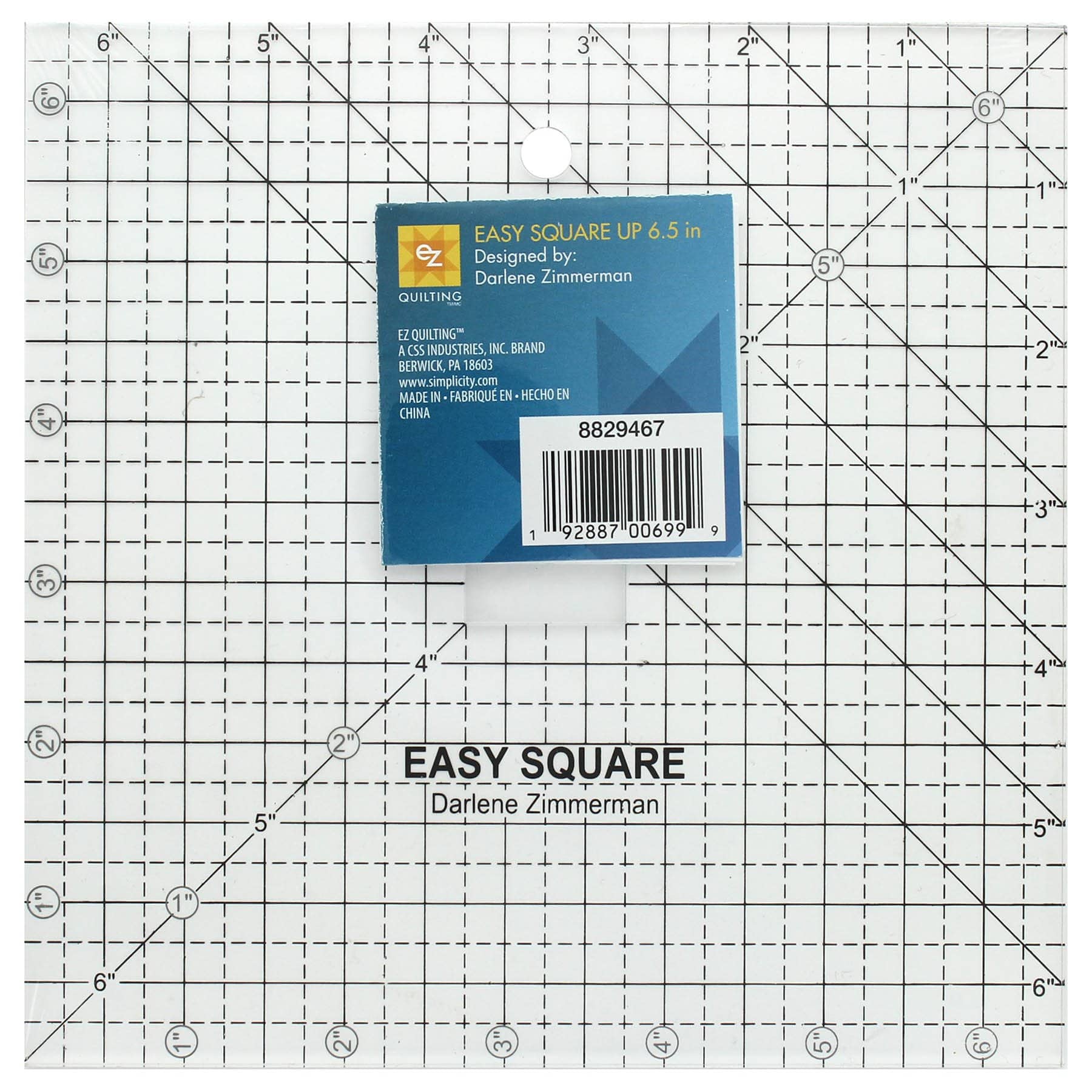 EZ Quilting Easy Square Up, 6.5