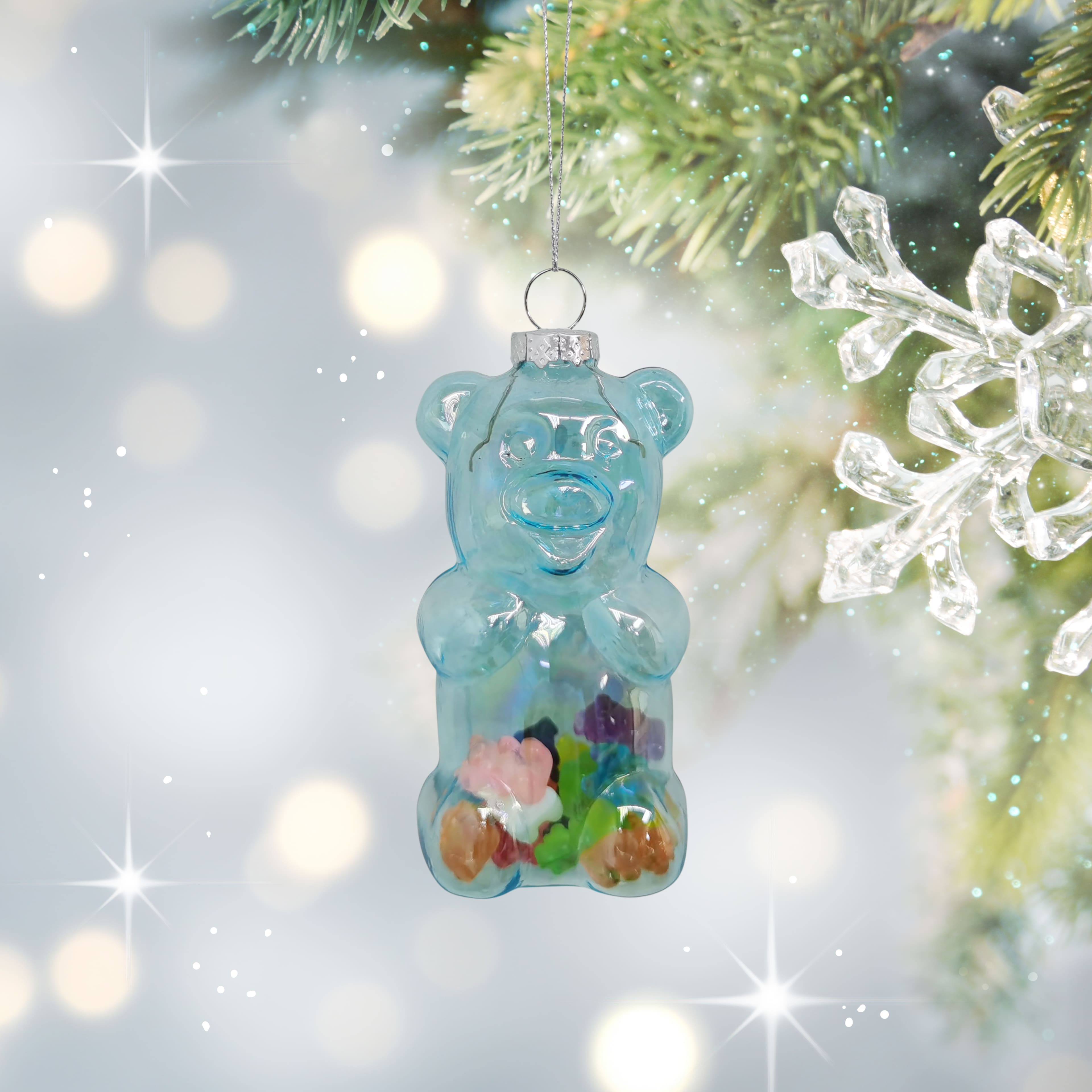 4.5&#x22; Gummy Bear Glass Ornament by Ashland&#xAE;