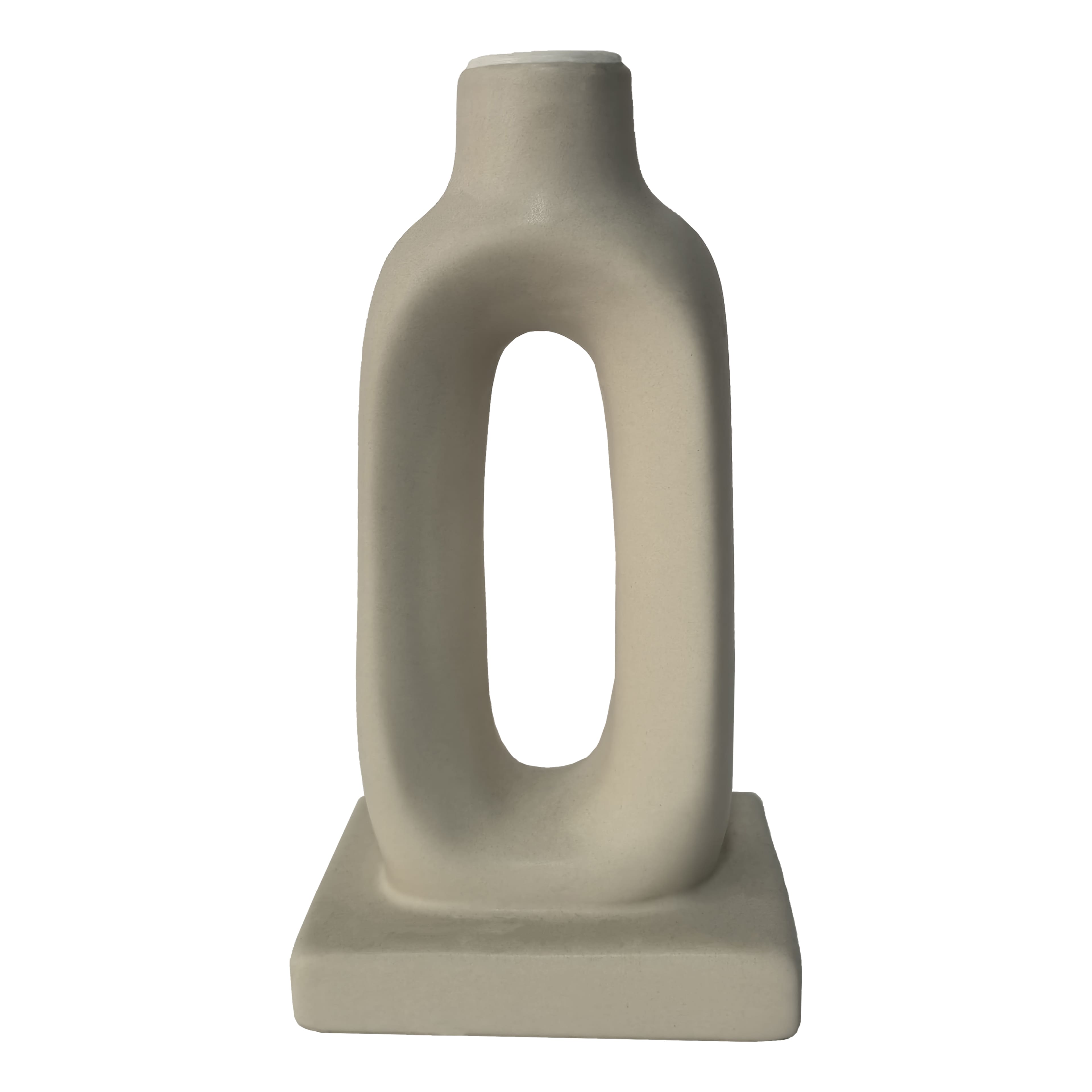 Ceramic Oval Taper Candle Holder by Ashland&#xAE;