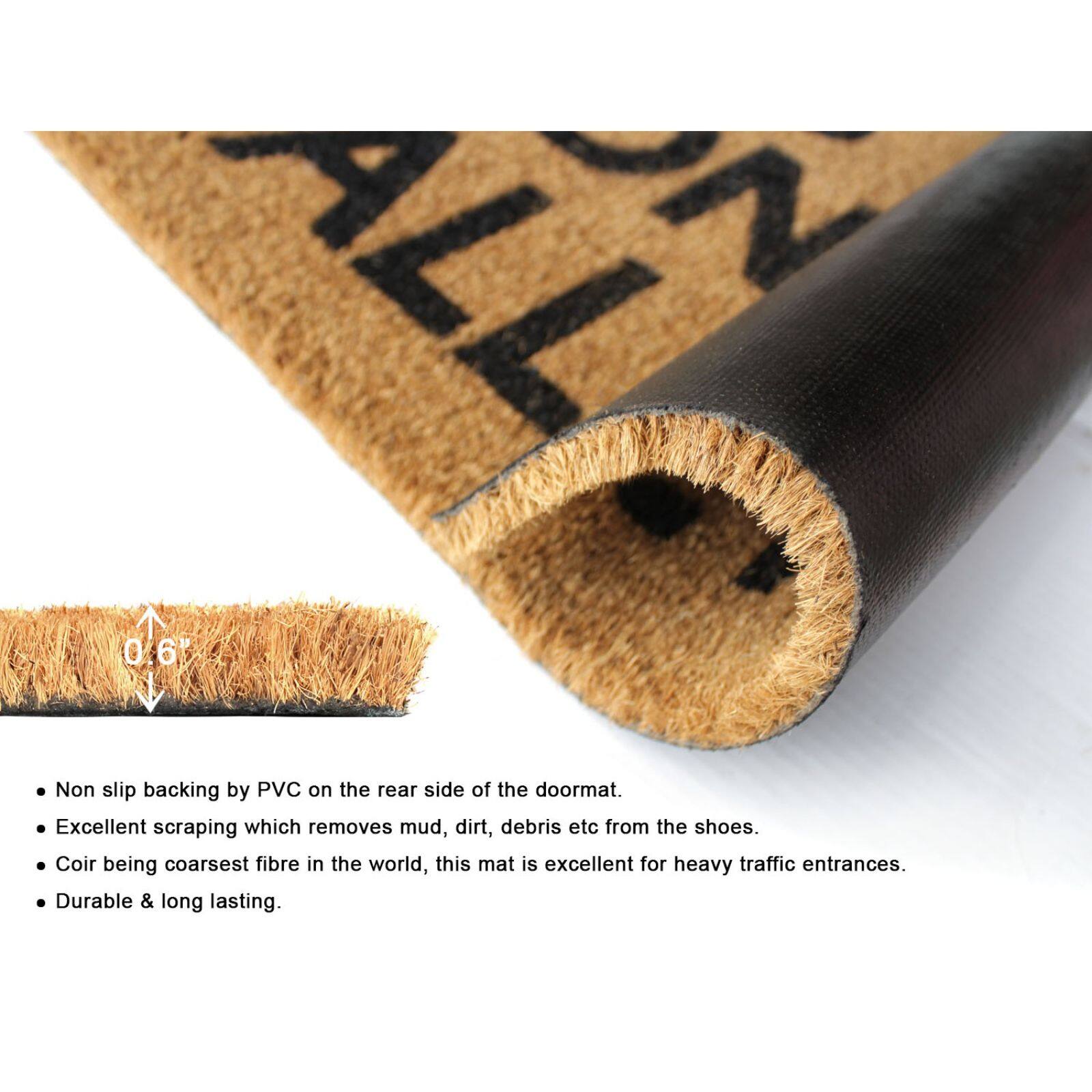 RugSmith Black Keys Phone Wallet Machine Tufted Doormat Michaels