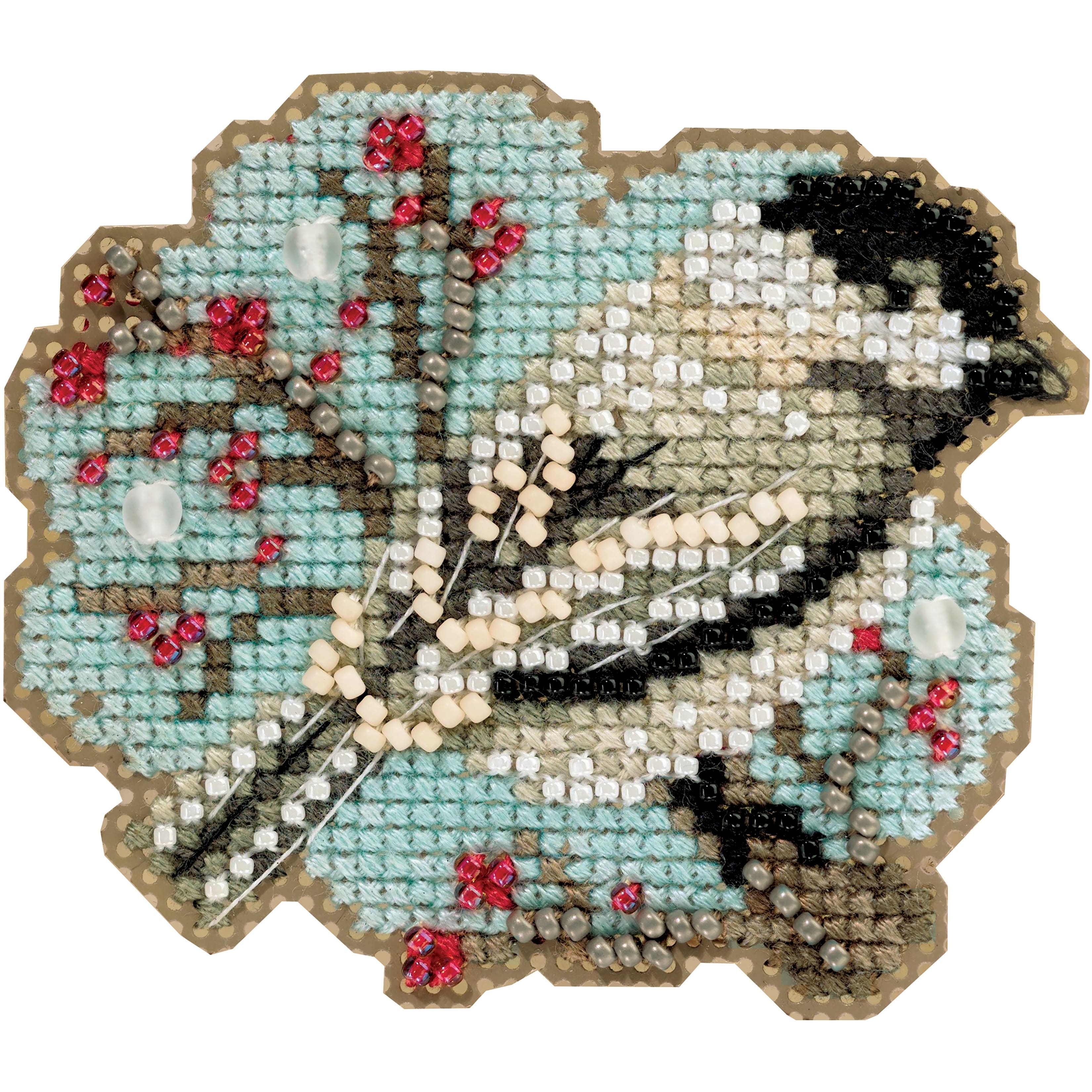 Mill Hill® Little Chickadee Ornament Beaded Counted Cross Stitch Kit