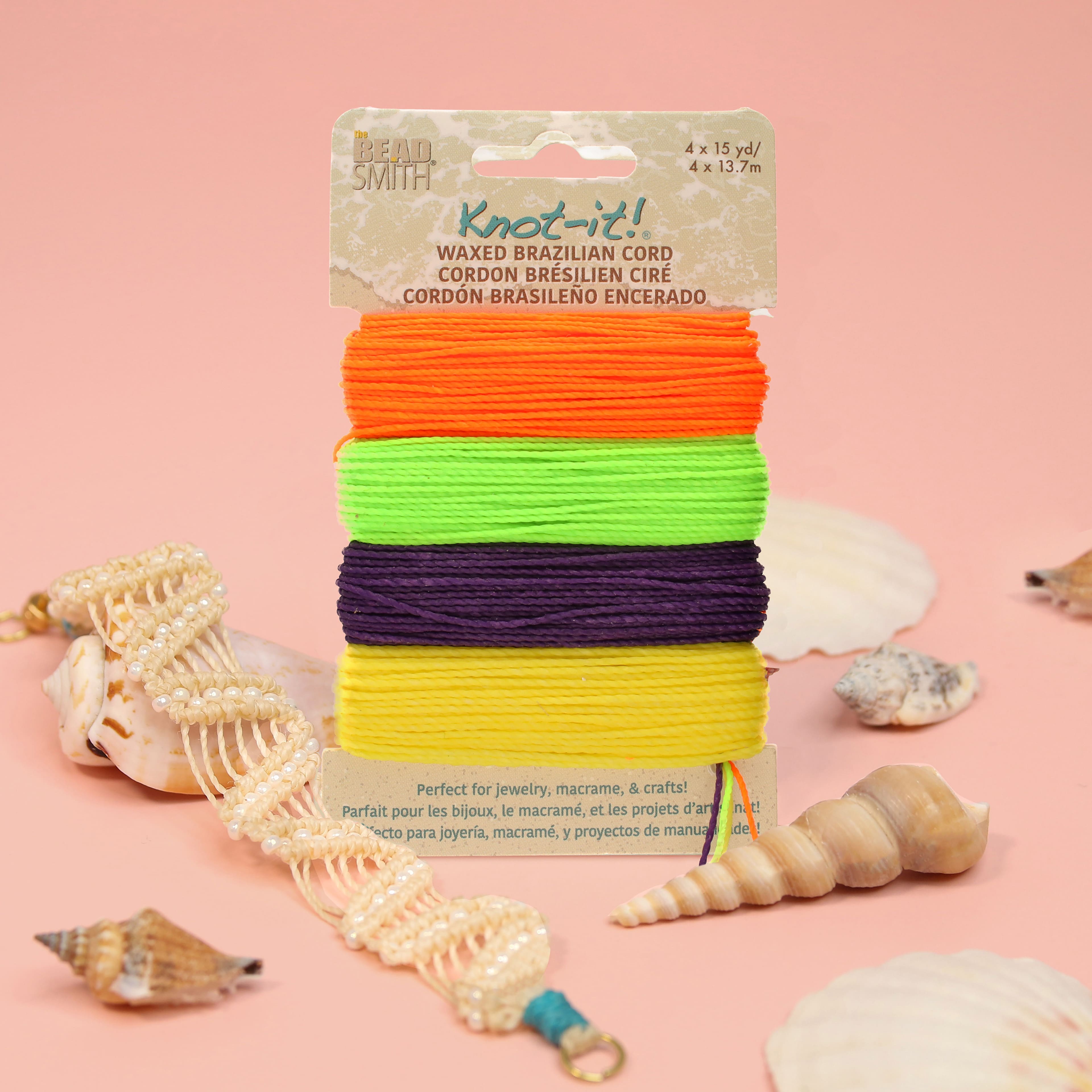 Beadsmith&#xAE; Knot-it!&#x2122; Trick or Treat Waxed Brazilian Cord