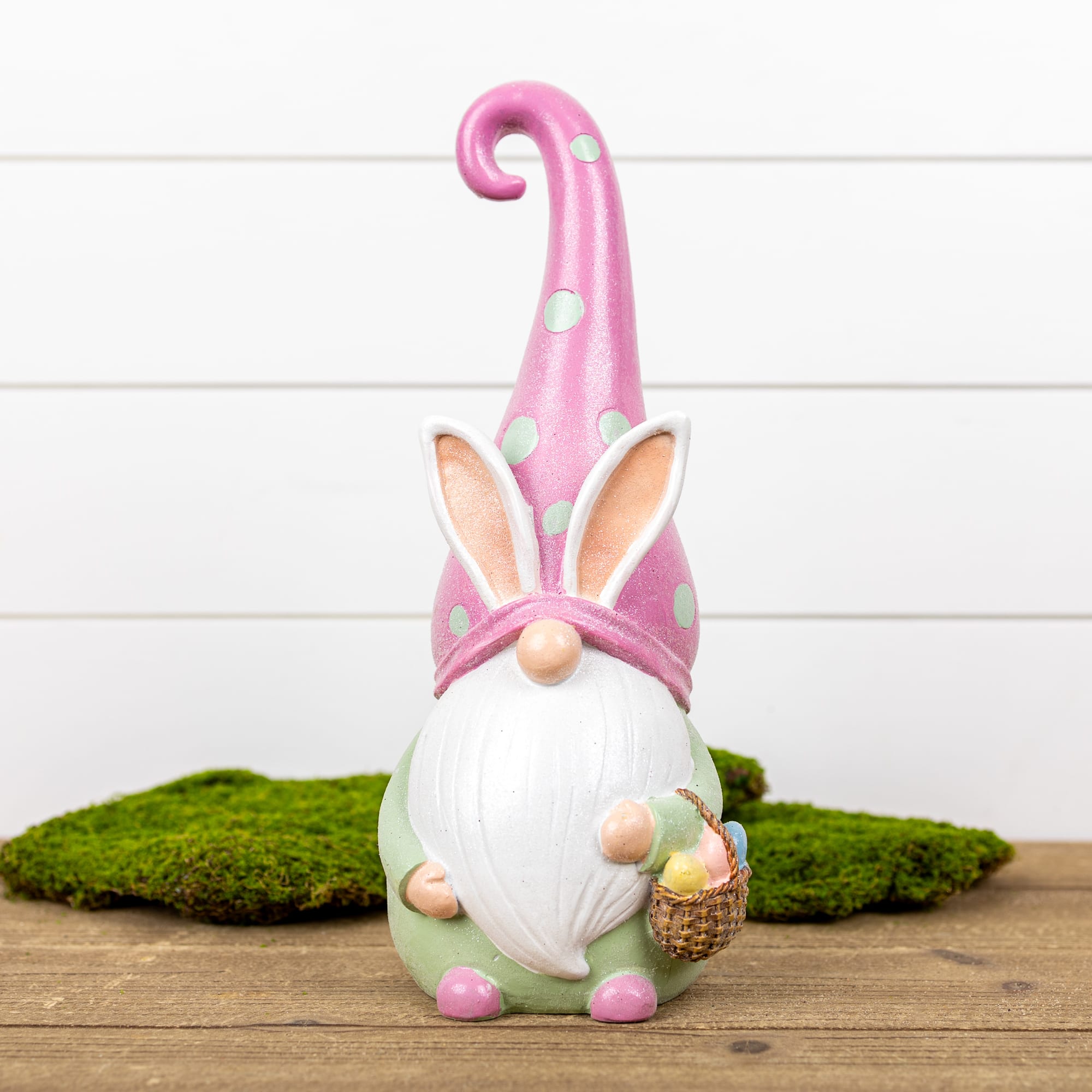 13" Easter Gnome Figurine