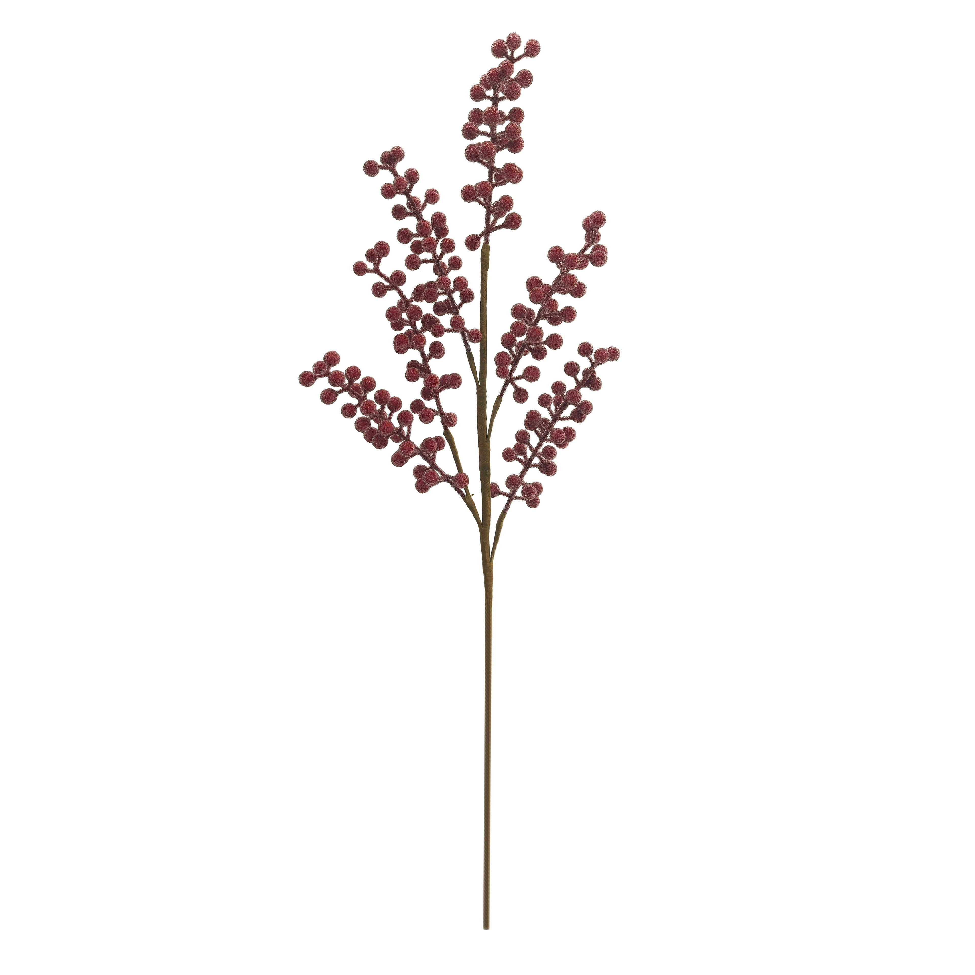 28&#x22; Red Iced Berry Stem by Ashland&#xAE;