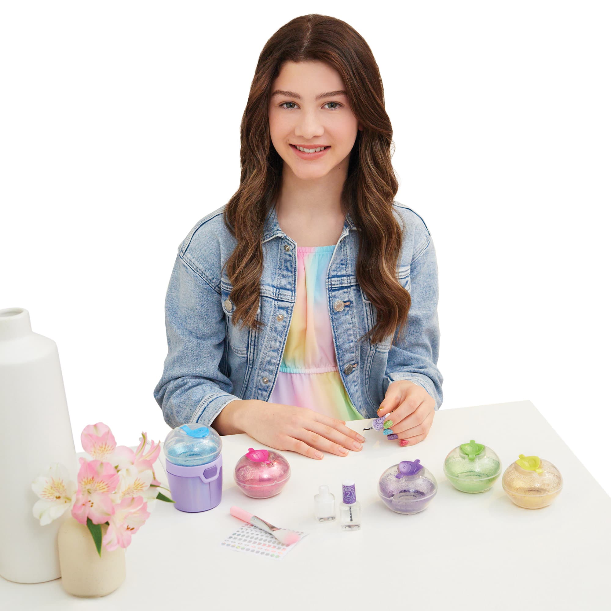 Make It Real™ Party Nails Glitter DIY Nail Studio