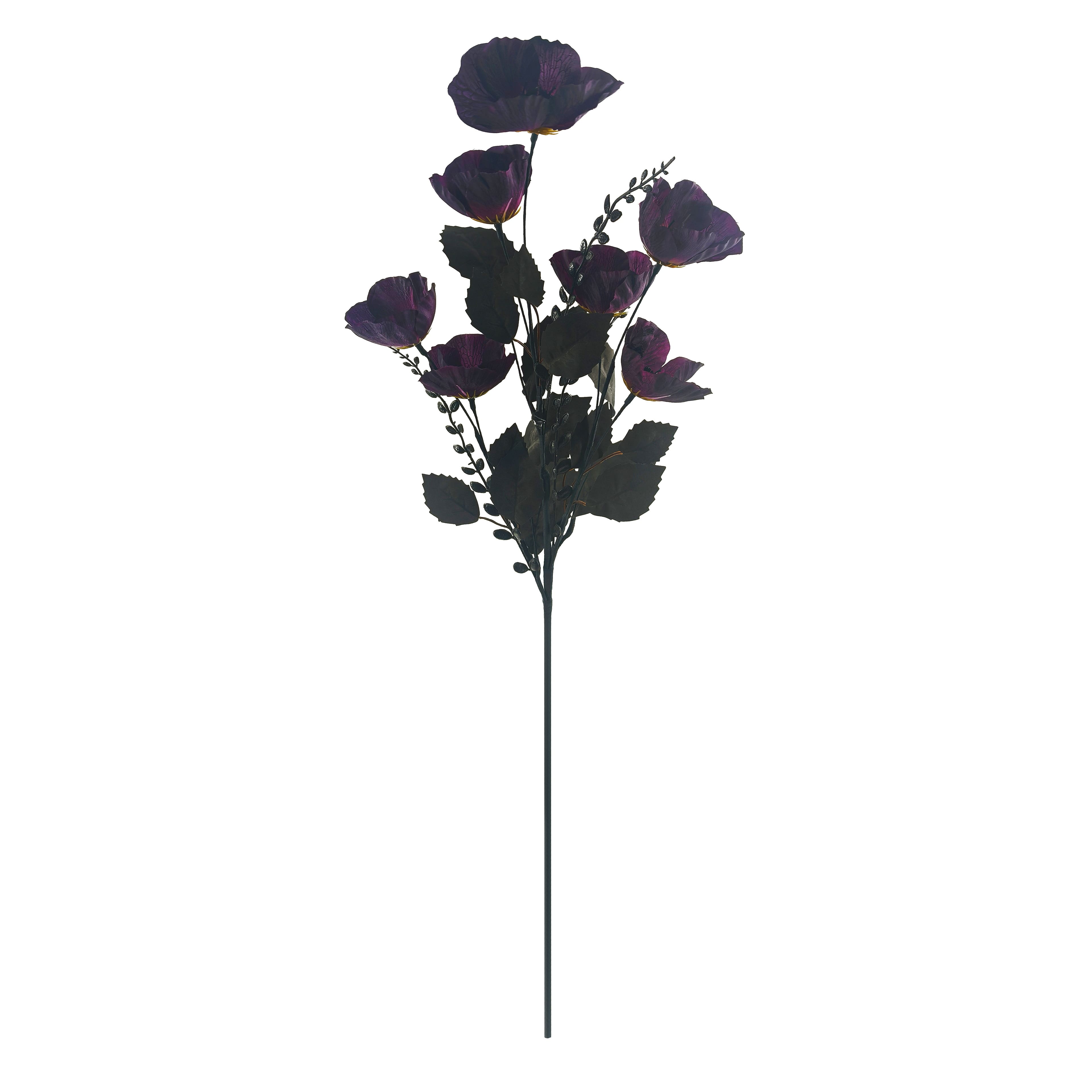 32.5&#x22; Purple Poppy Stem by Ashland&#xAE;