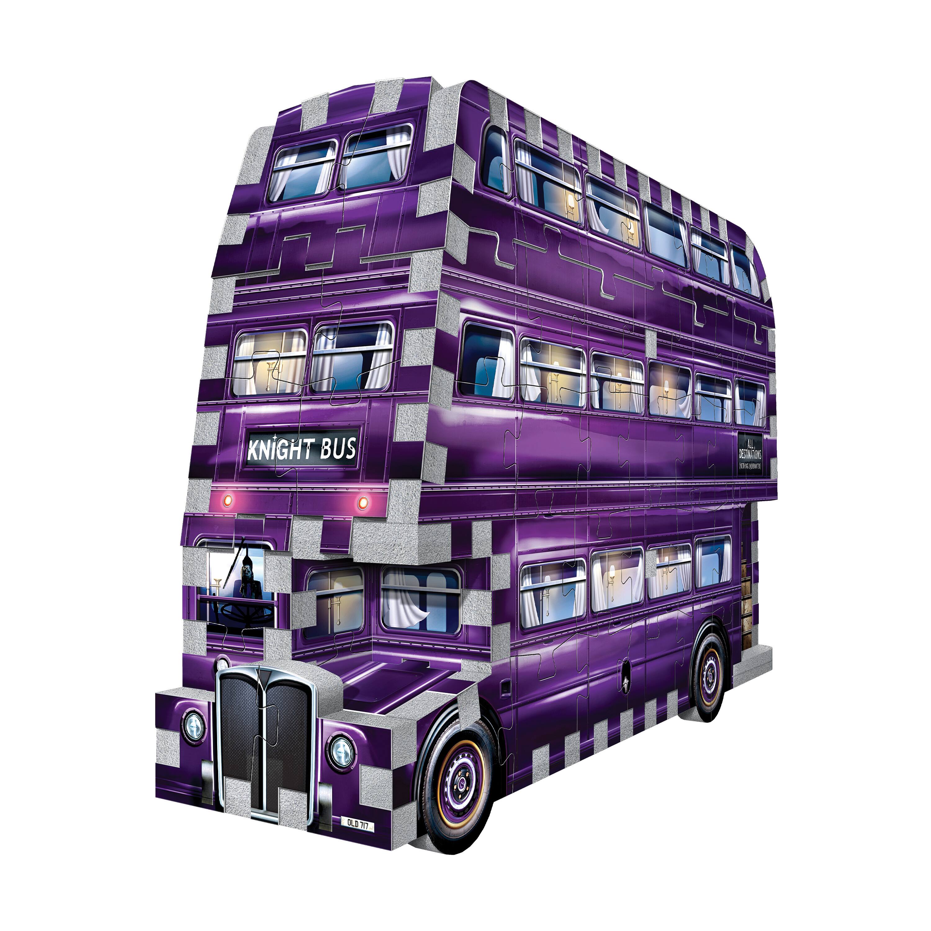 Harry Potter Collection - The Knight Bus Mini 3D Puzzle: 130 Pcs