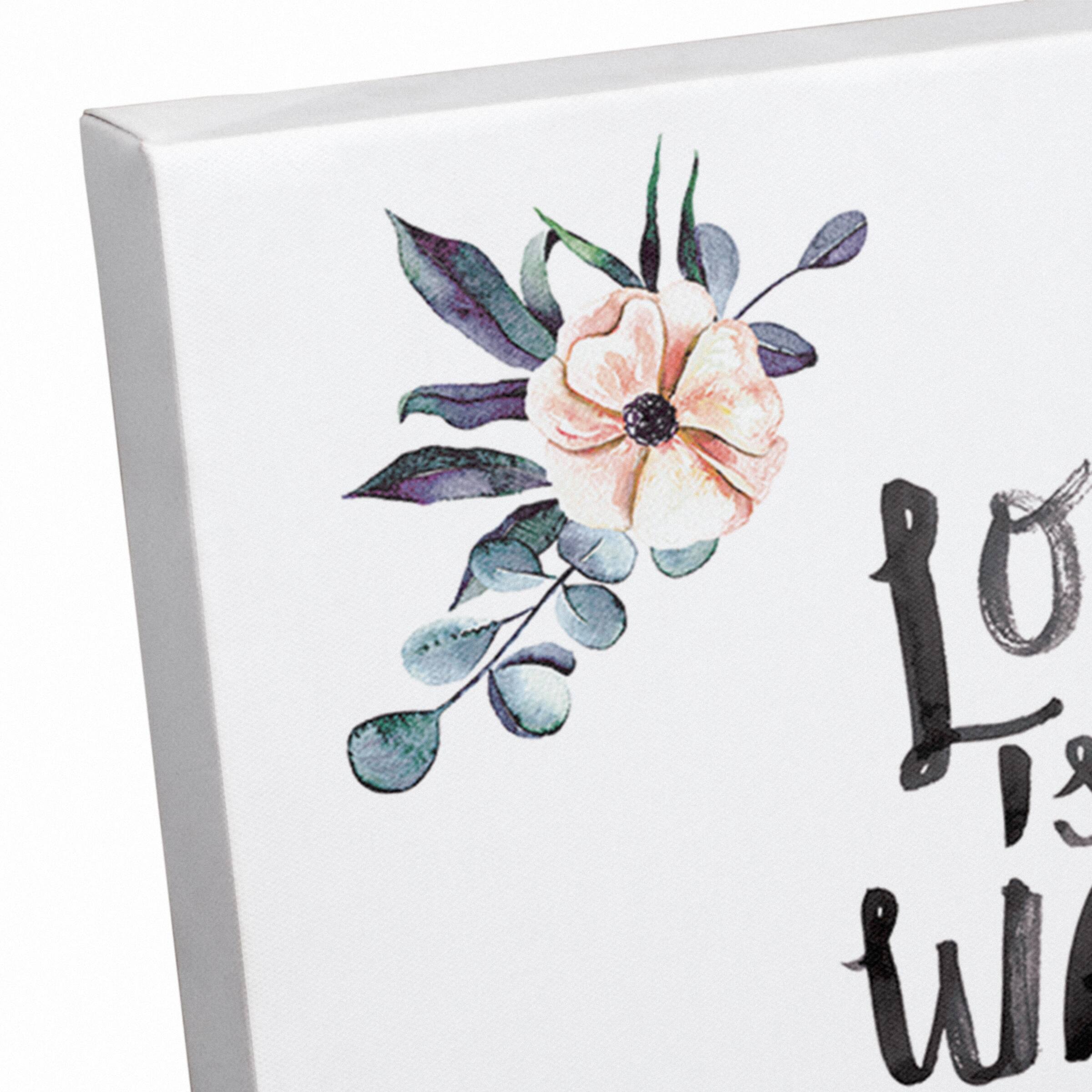 Love is the Wag of a Tail Canvas Wall Art