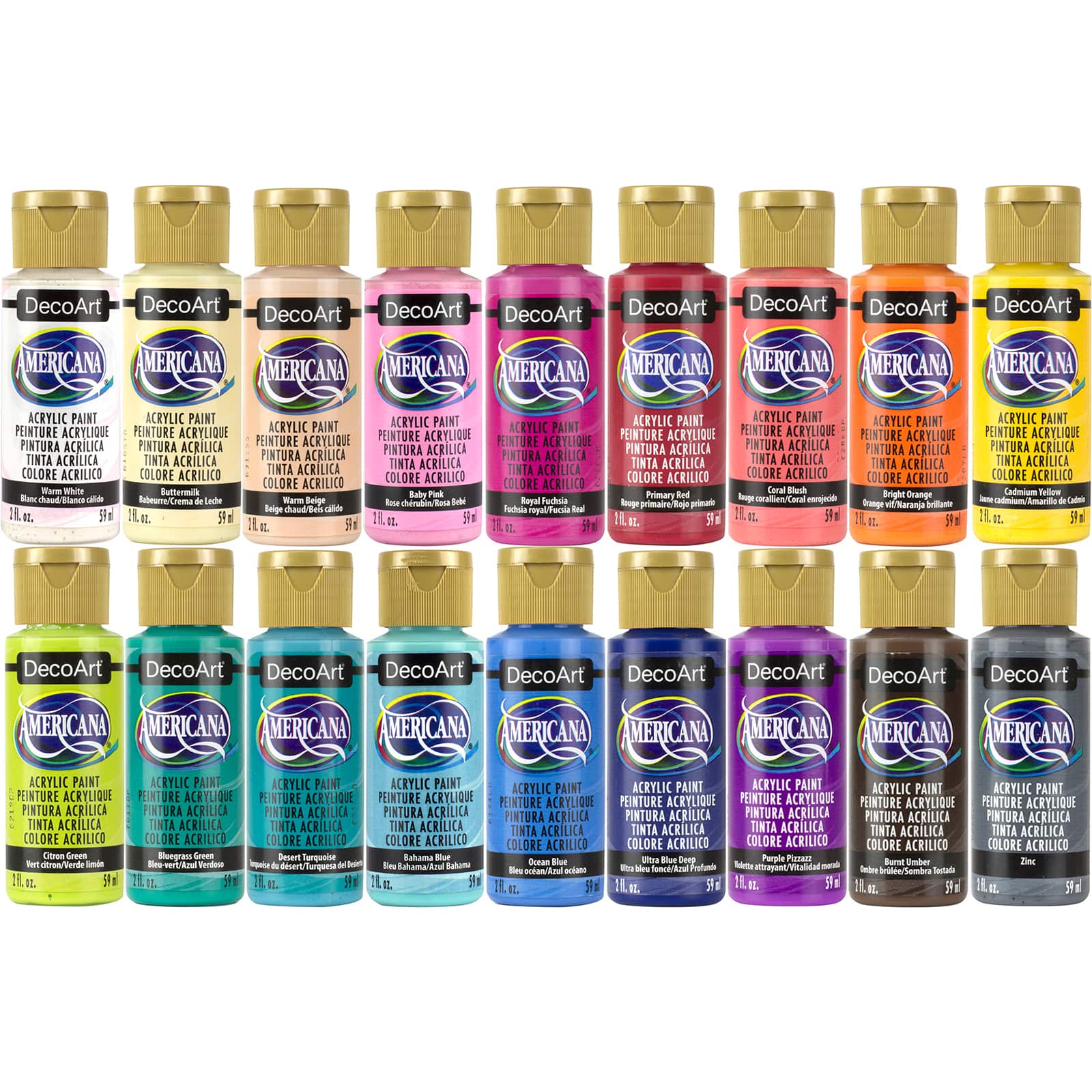 Americana® 18 Color Acrylic Paint Set