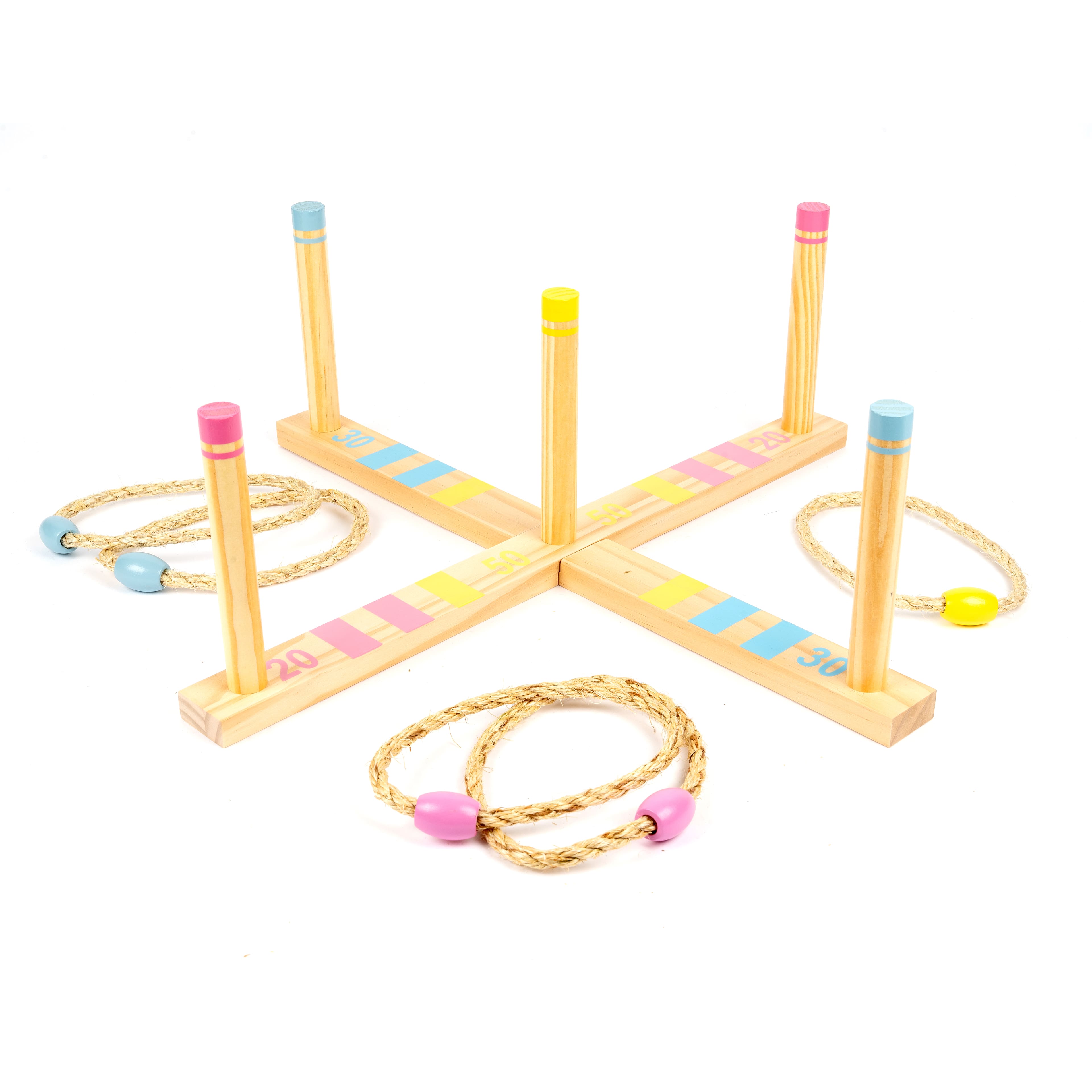 Professor Puzzle Wooden Ring Toss Set