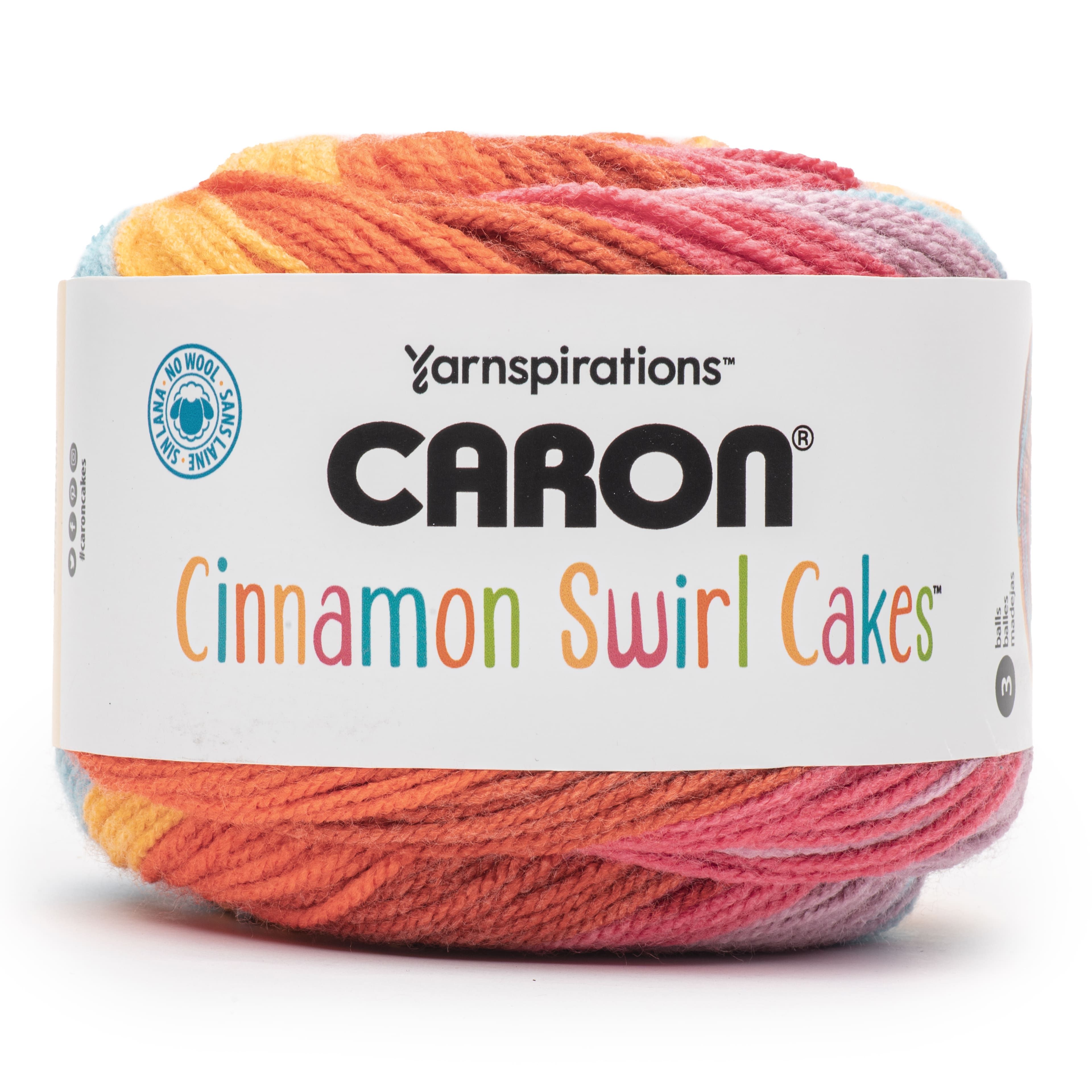 Caron® Cinnamon Swirl Cakes™ Yarn