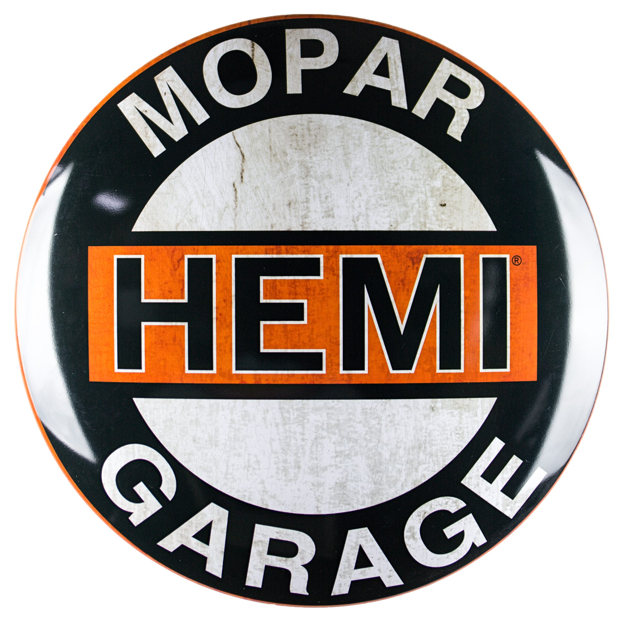 American Art Décor™ 15.5" Mopar HEMI™ Garage Dome Metal Sign