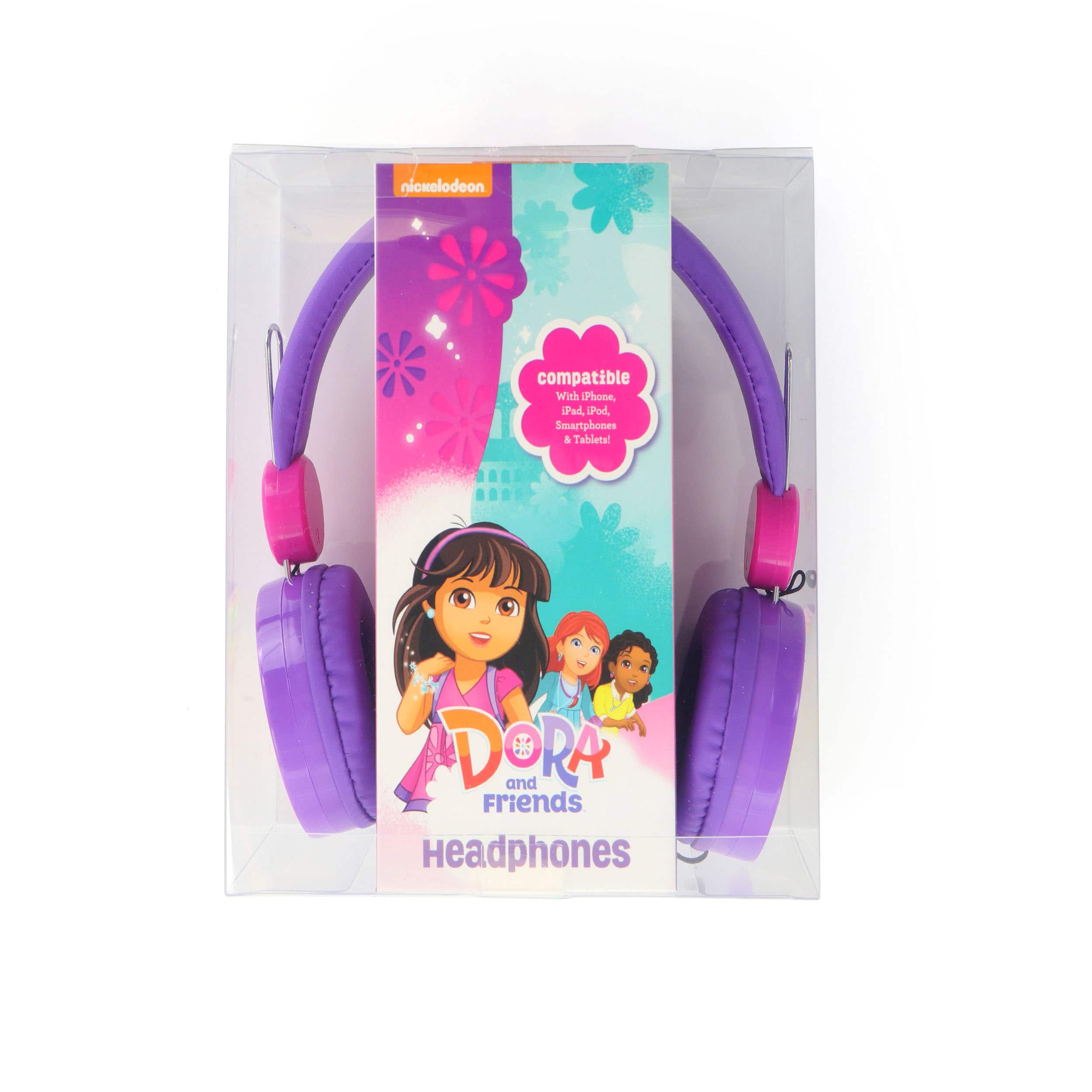 Dora and Friends Kid-Safe Over The Ear Headphones