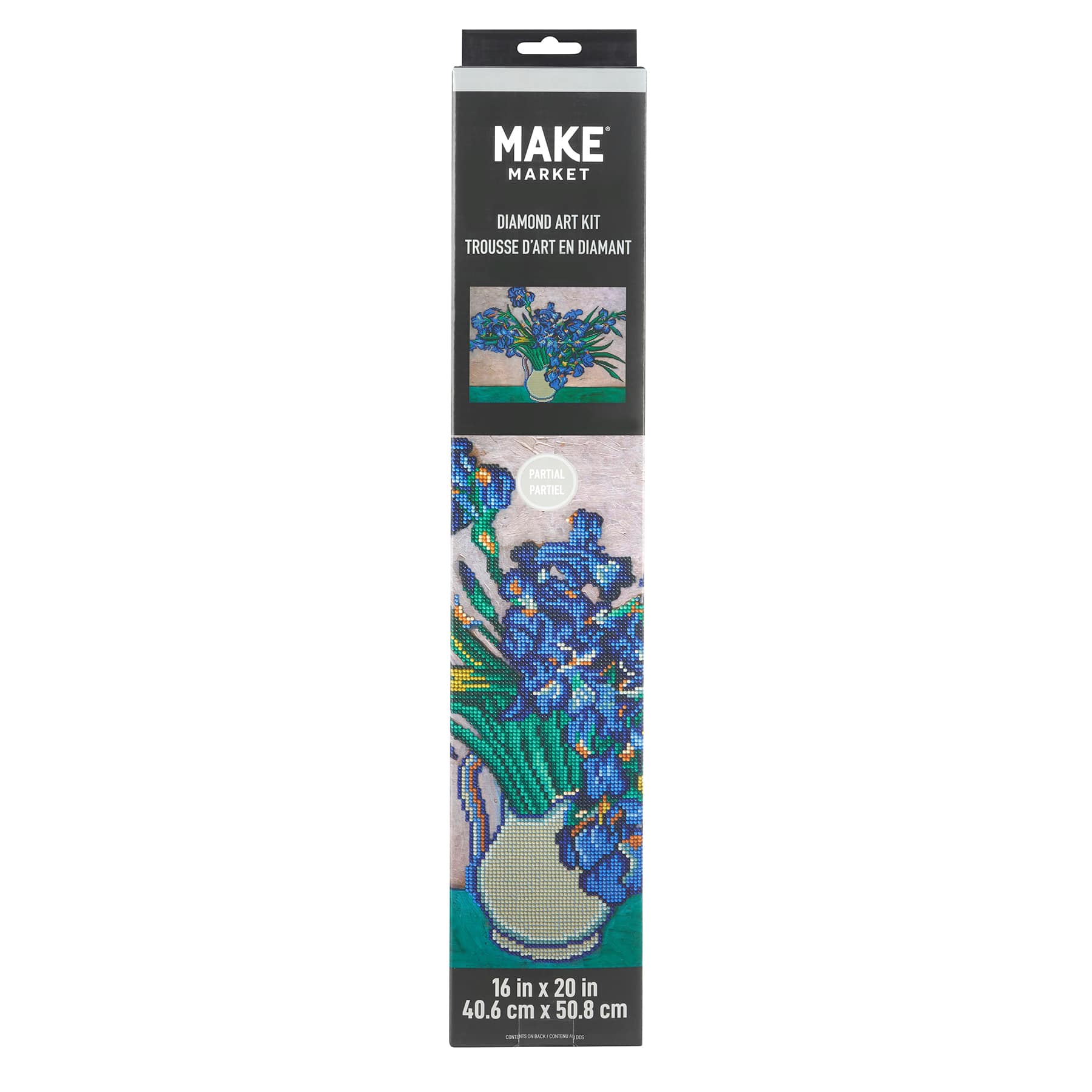 Irises Painting Diamond Art Kit by Make Market&#xAE;