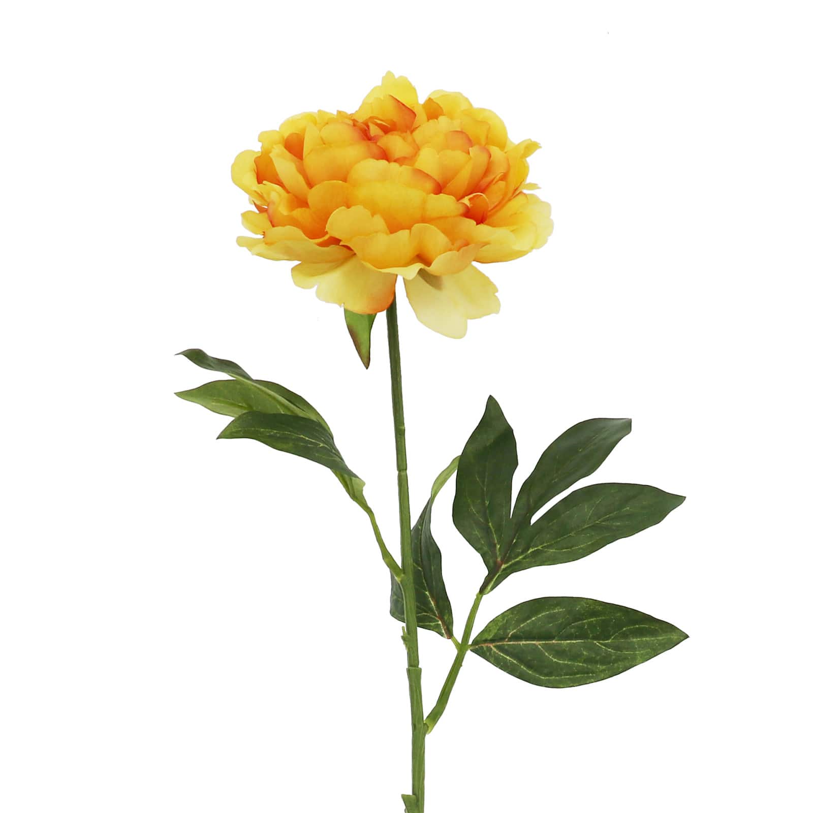28&#x22; Orange &#x26; Yellow Peony Stem by Ashland&#xAE;