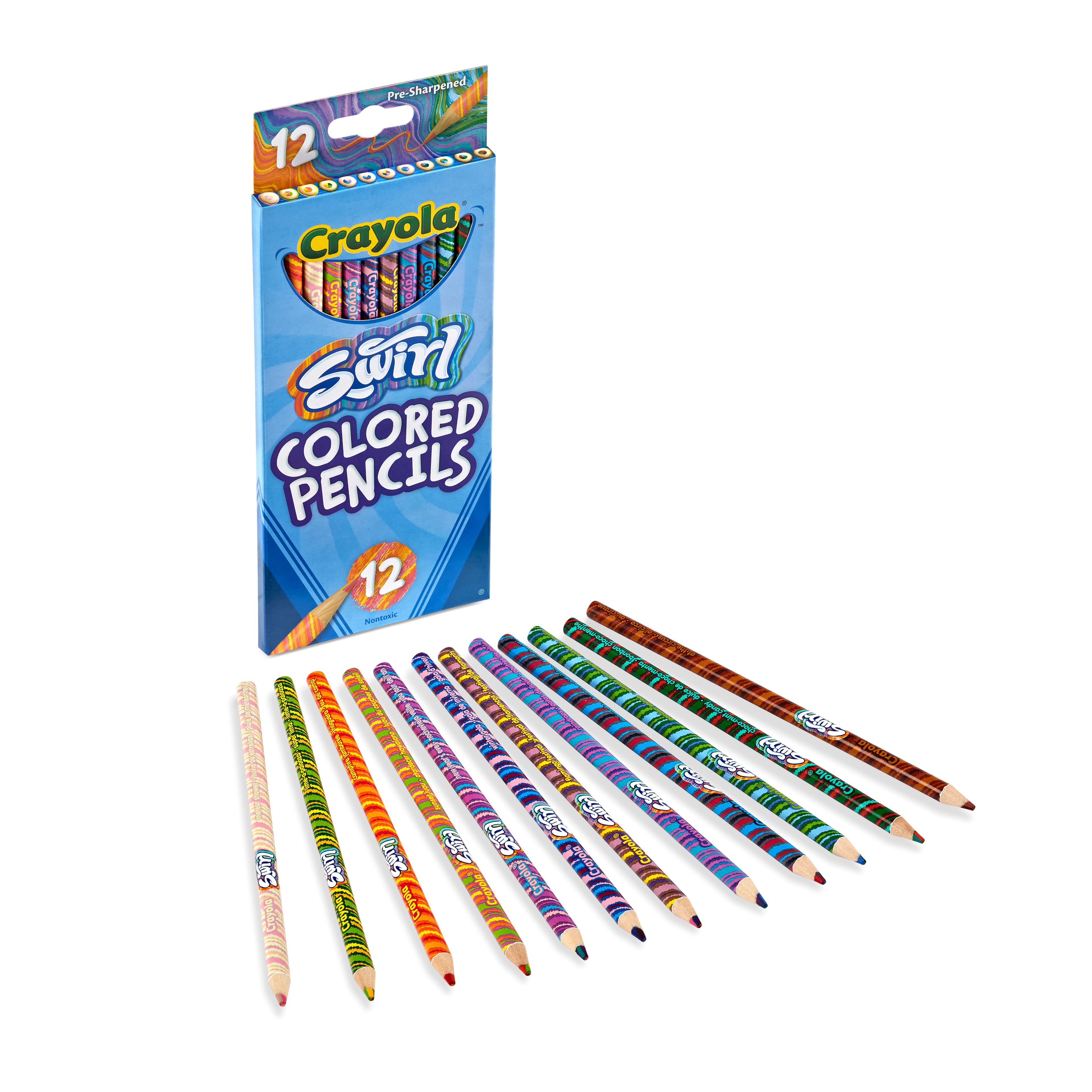 Crayola&#xAE; Swirl Colored Pencils, 12ct.