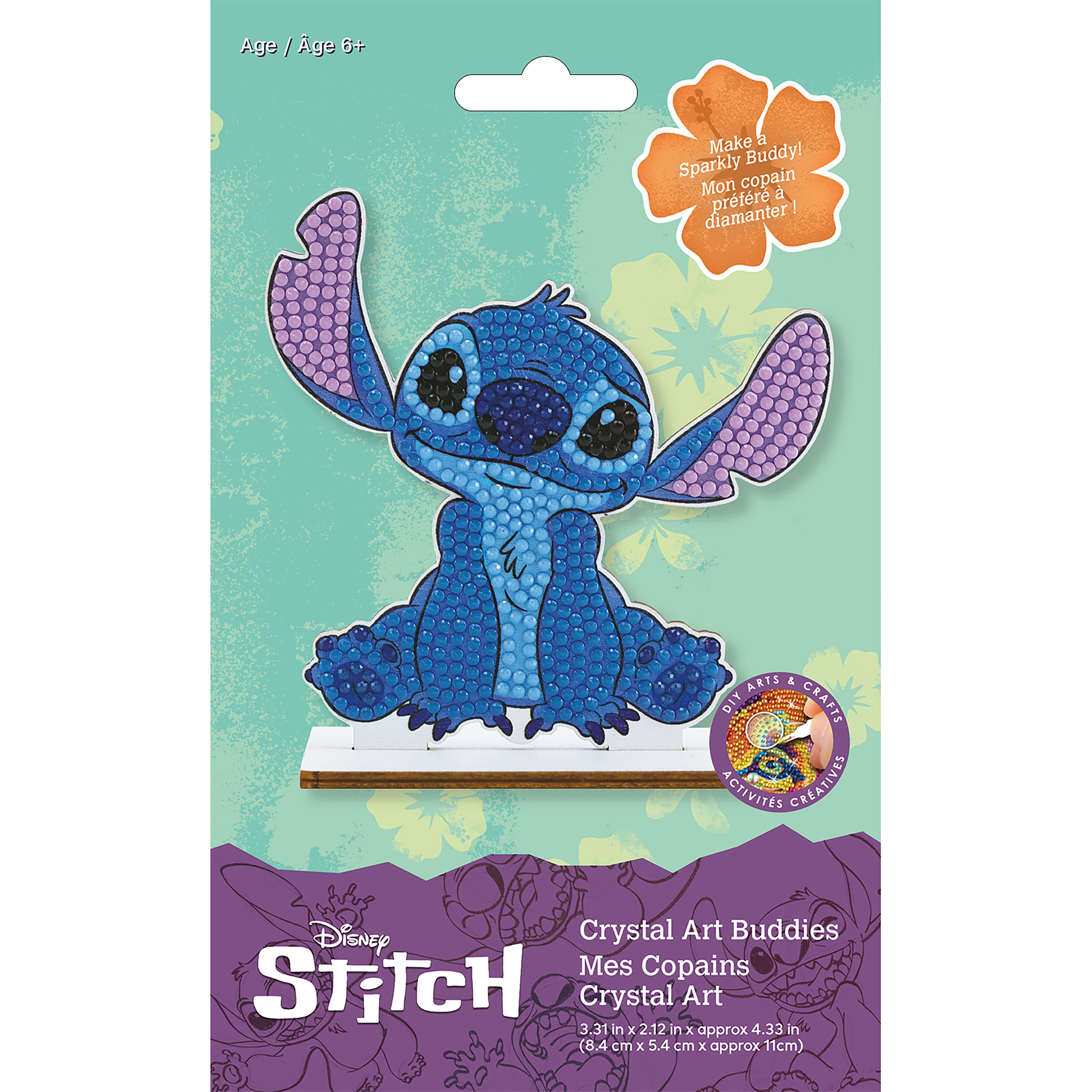 Stitch Disney Crystal Art Buddies XL – Craft Buddy