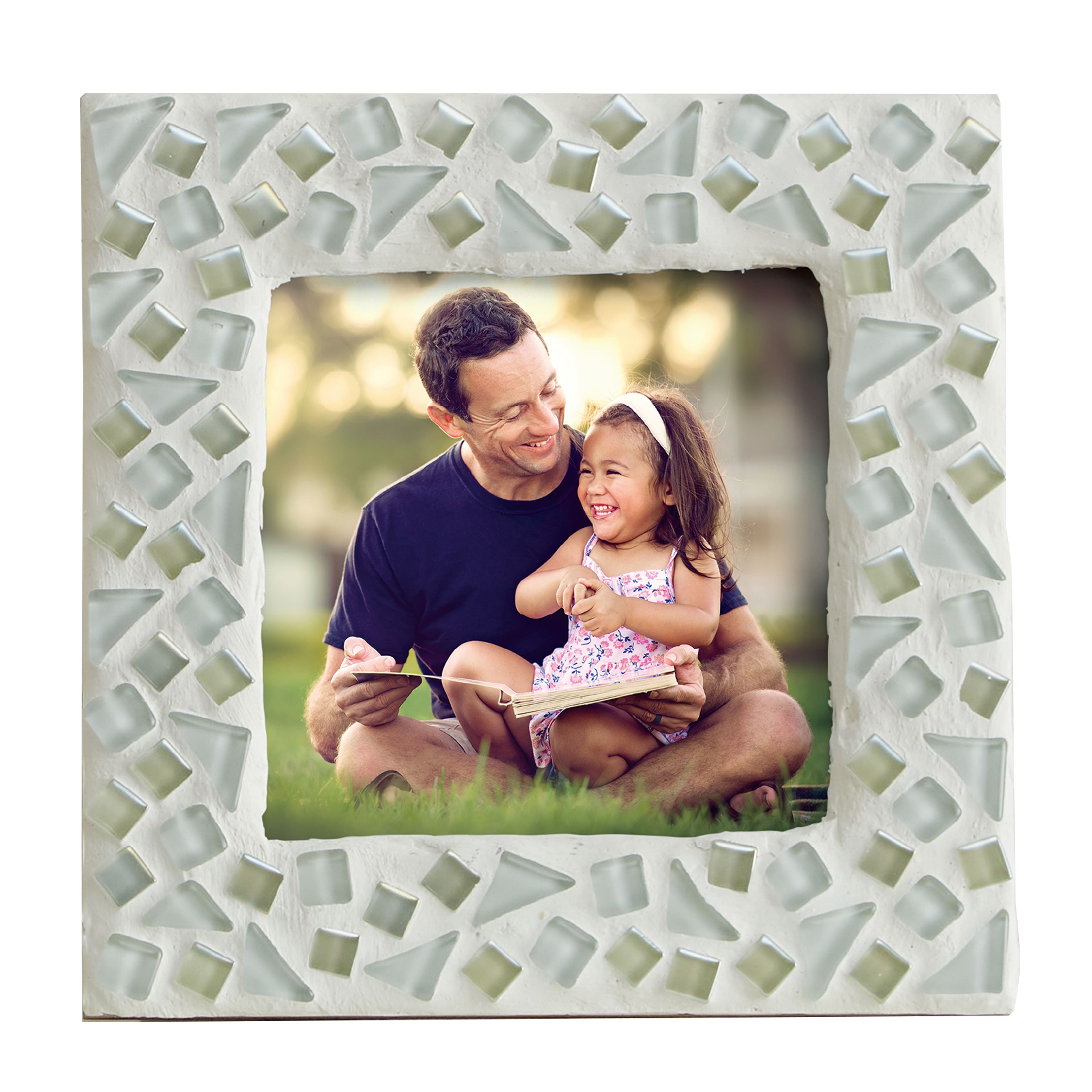 5&#x22; x 5&#x22; Iridescent Mosaic Frame Kit by Make Market&#xAE;