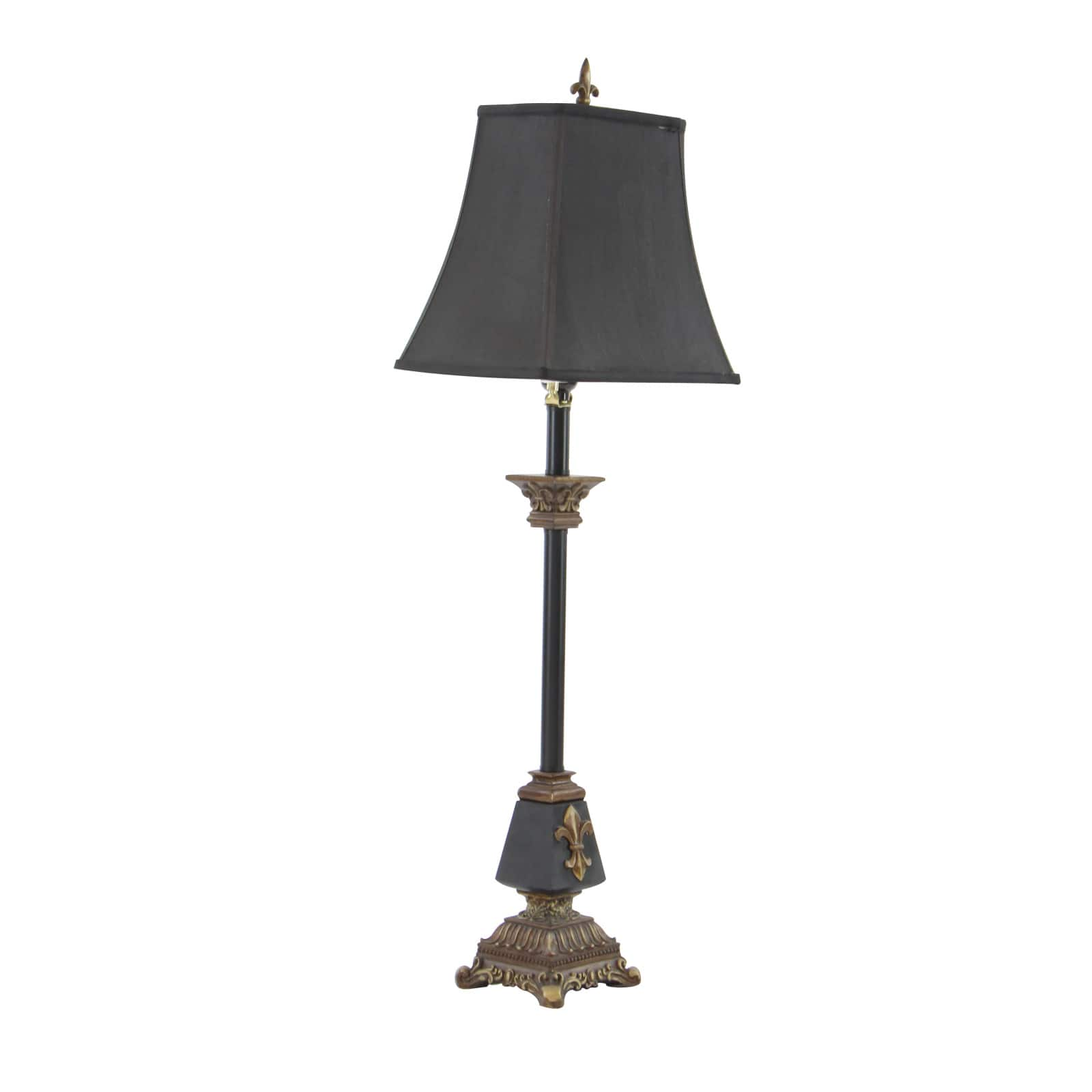 buffet lamps black shades