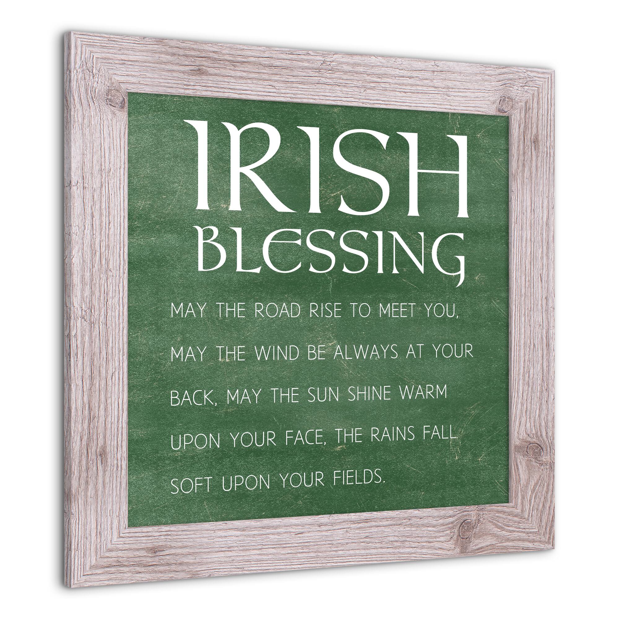 Irish Blessing Framed Print