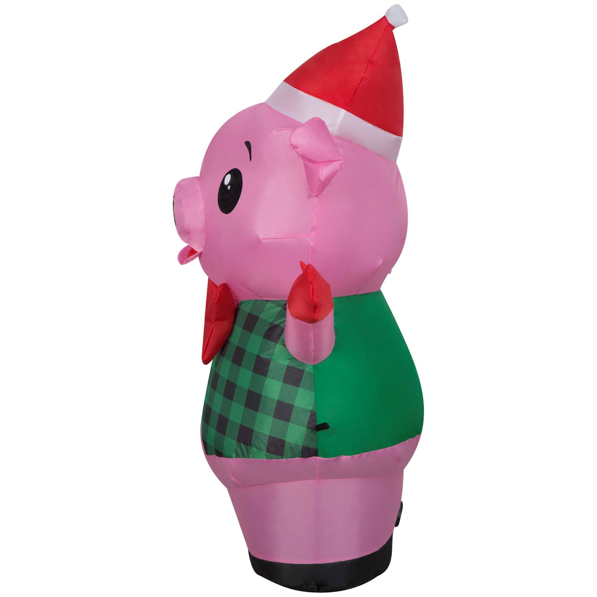 Airblown&#xAE; 3.5ft. Christmas Inflatable Pig in Vest