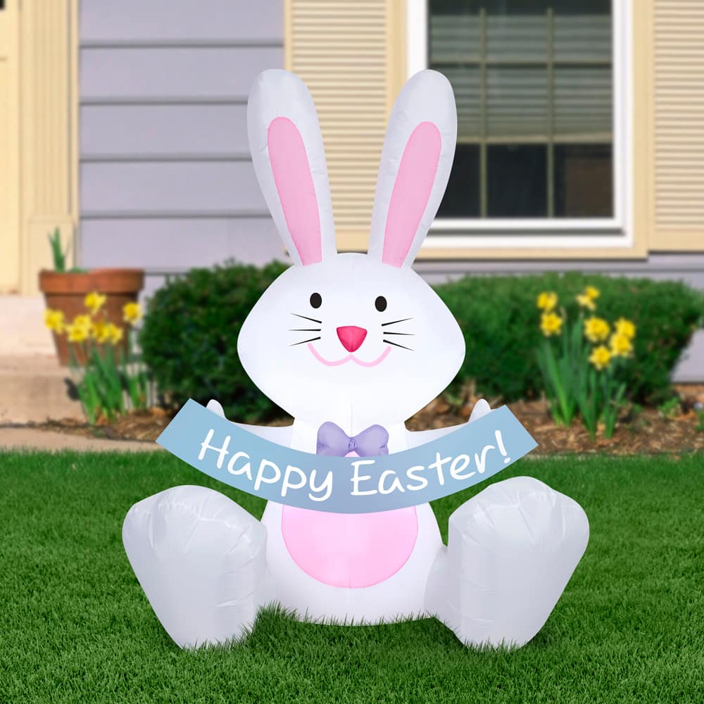5ft. Airblown® Inflatable Easter Bunny