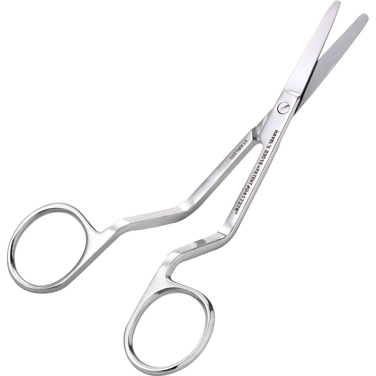 Havel's™ 5.75" Rounded Tips Double-Curved Applique Scissors