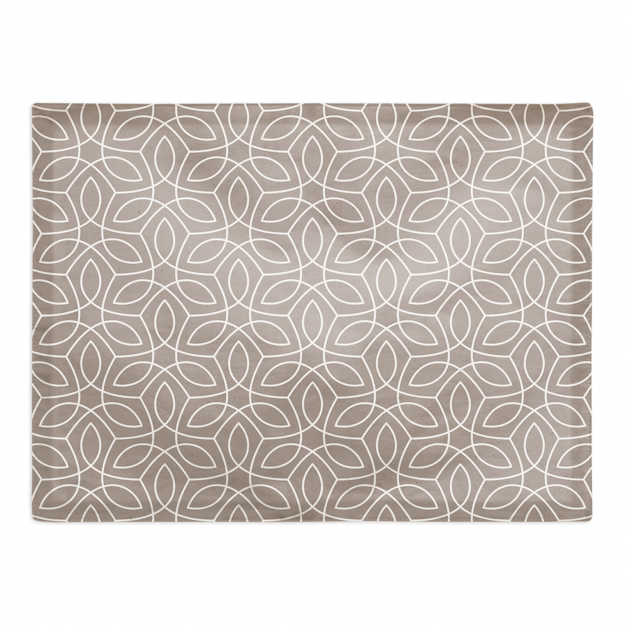 18" Leafy Pattern Poly Twill Placemat